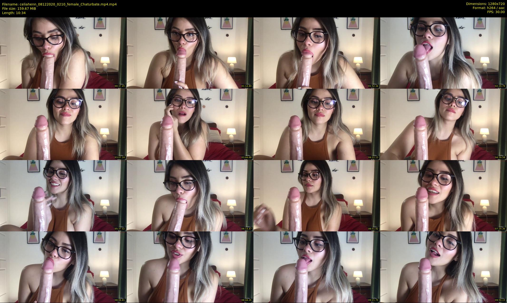 celiahenn — 11 minute Chaturbate female cam show recording, 720p, Dec 8, 2020