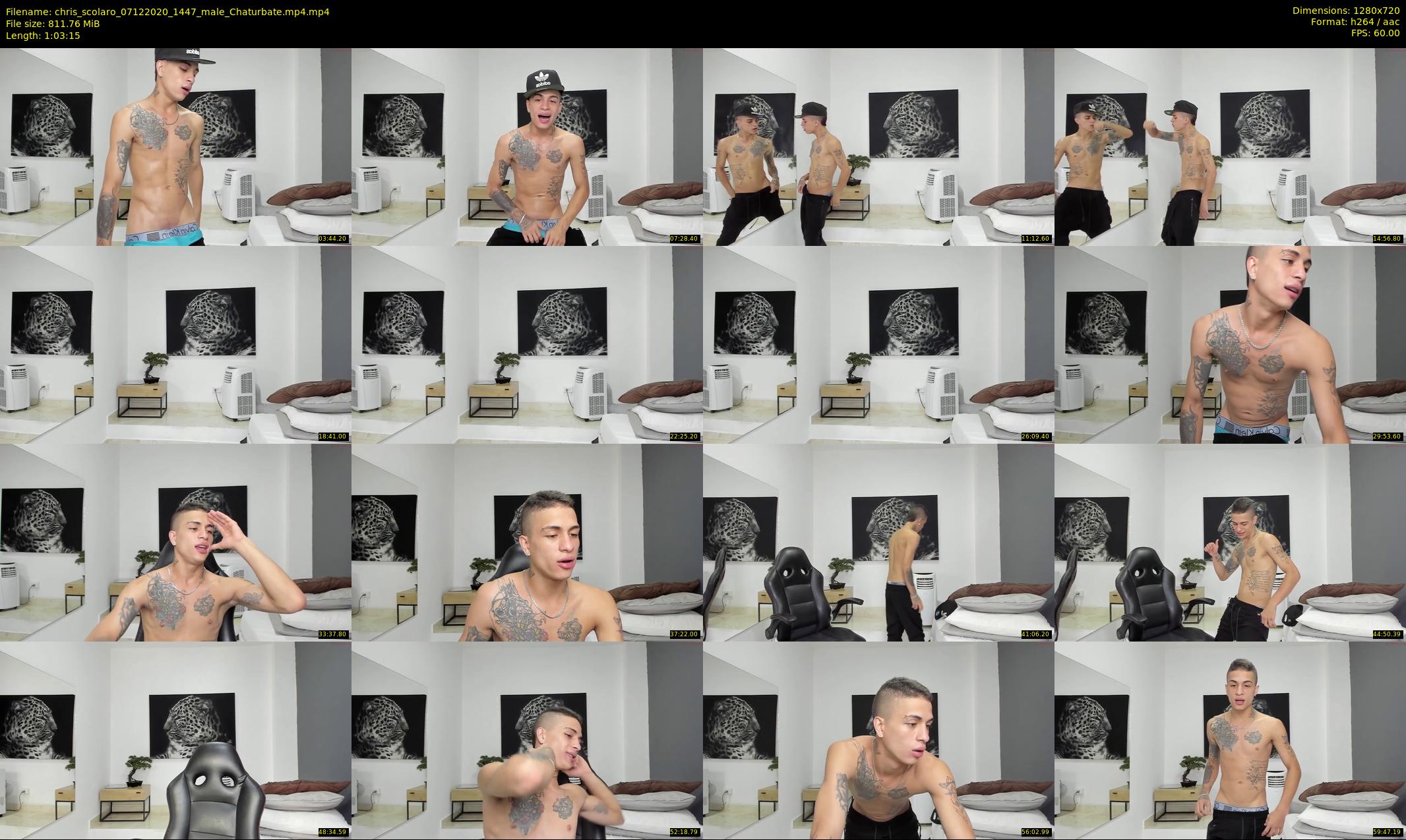 chris_scolaro — 64 minute Chaturbate male cam show recording, 720p, Dec 7, 2020