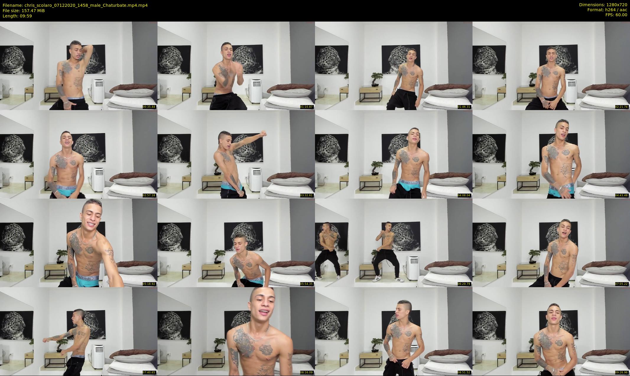 chris_scolaro — 10 minute Chaturbate male cam show recording, 720p, Dec 7, 2020