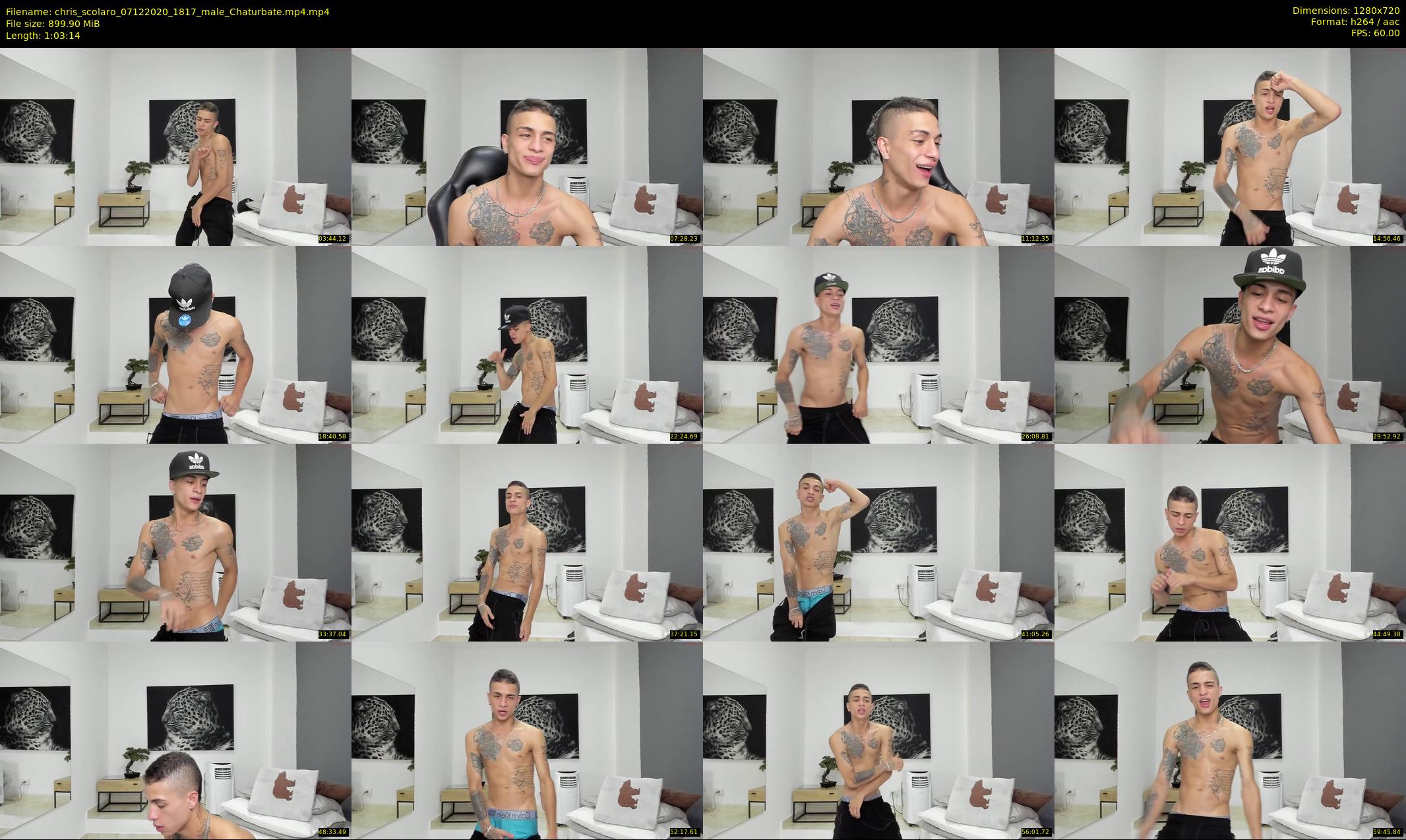 chris_scolaro — 64 minute Chaturbate male cam show recording, 720p, Dec 7, 2020