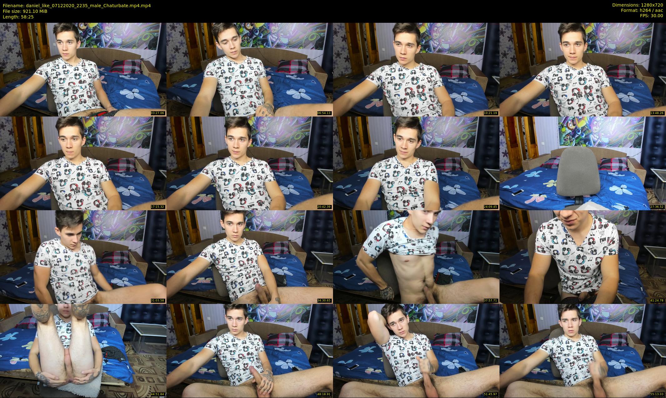 daniel_like — 59 minute Chaturbate male cam show recording, 720p, Dec 7, 2020