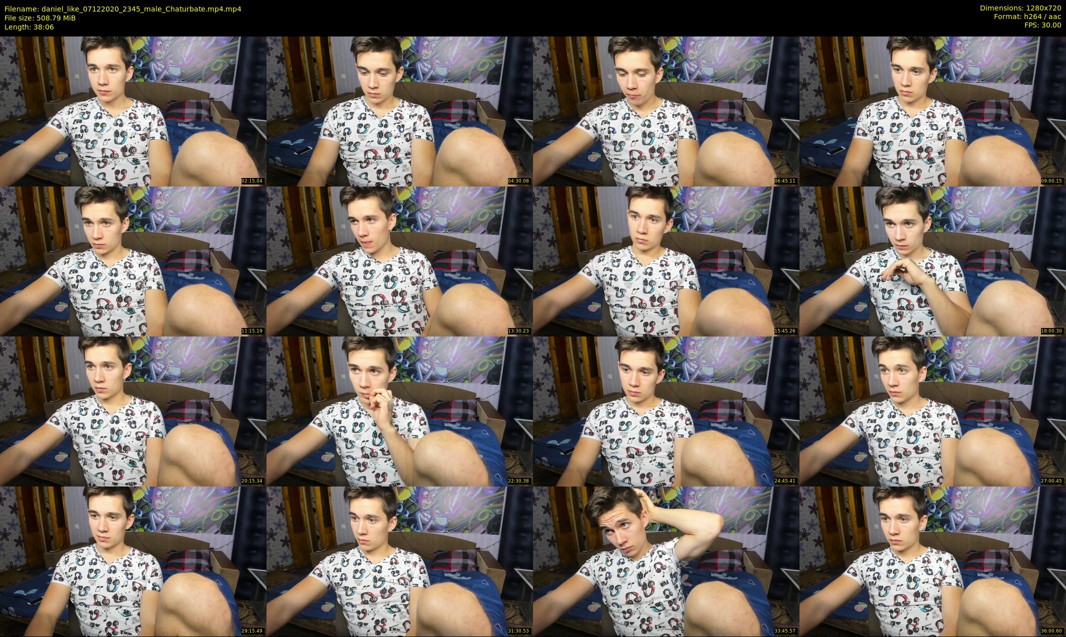 daniel_like — 39 minute Chaturbate male cam show recording, 720p, Dec 7, 2020