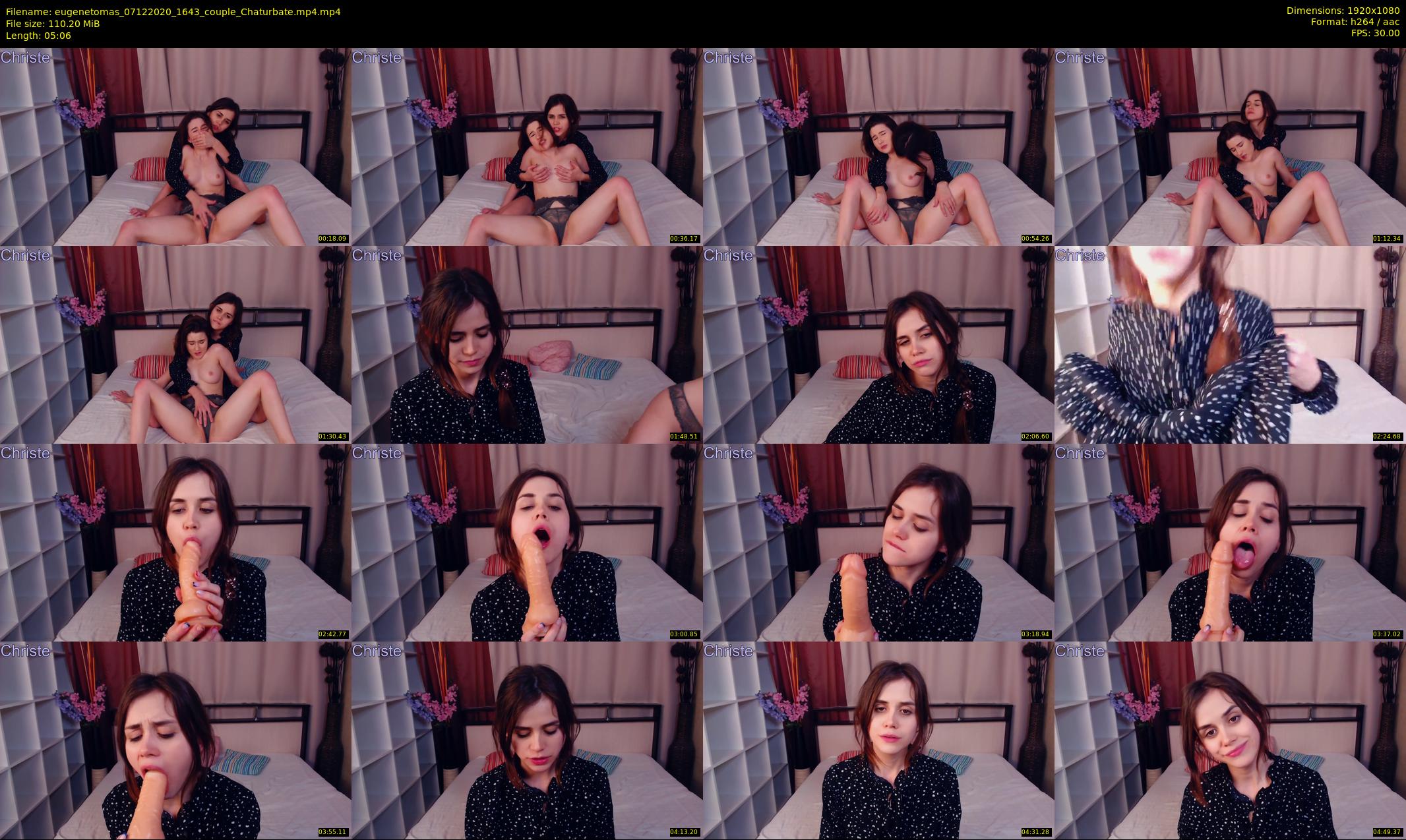 eugenetomas — 6 minute Chaturbate couple cam show recording, 1080p, Dec 7, 2020