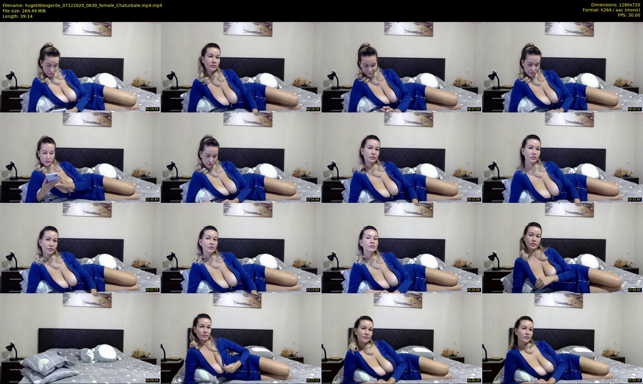 hugetittiesgerda — 40 minute Chaturbate female cam show recording, 720p, Dec 7, 2020