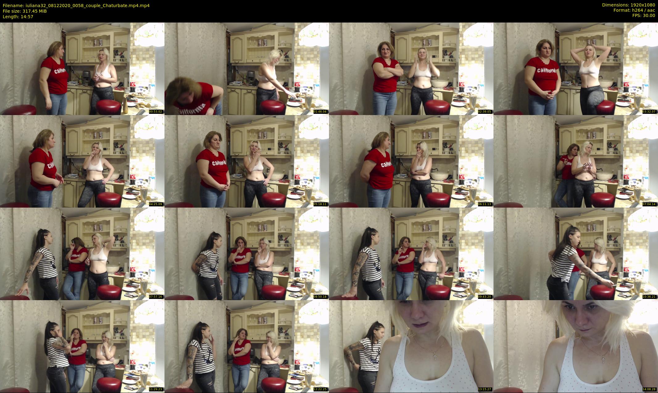 iuliana32 — 15 minute Chaturbate couple cam show recording, 1080p, Dec 8, 2020