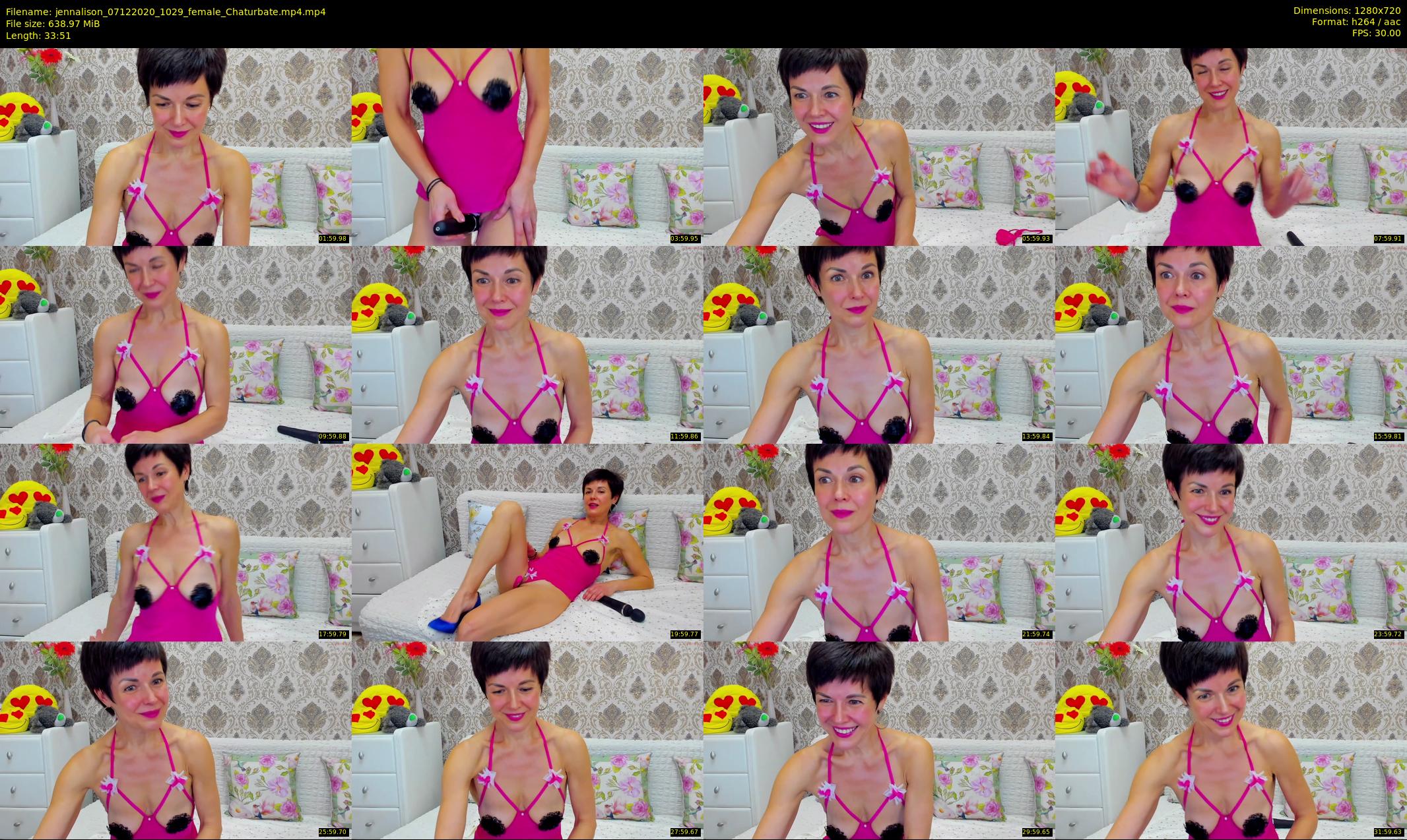 jennalison — 34 minute Chaturbate female cam show recording, 720p, Dec 7, 2020