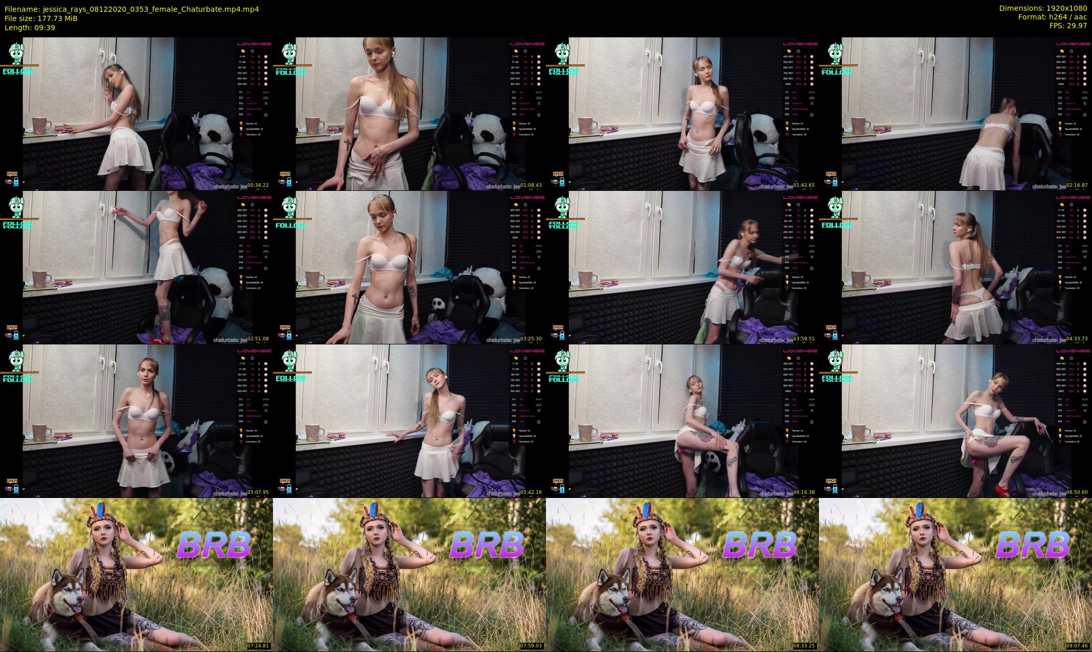 jessica_rays — 10 minute Chaturbate couple cam show recording, 1080p, Dec 8, 2020
