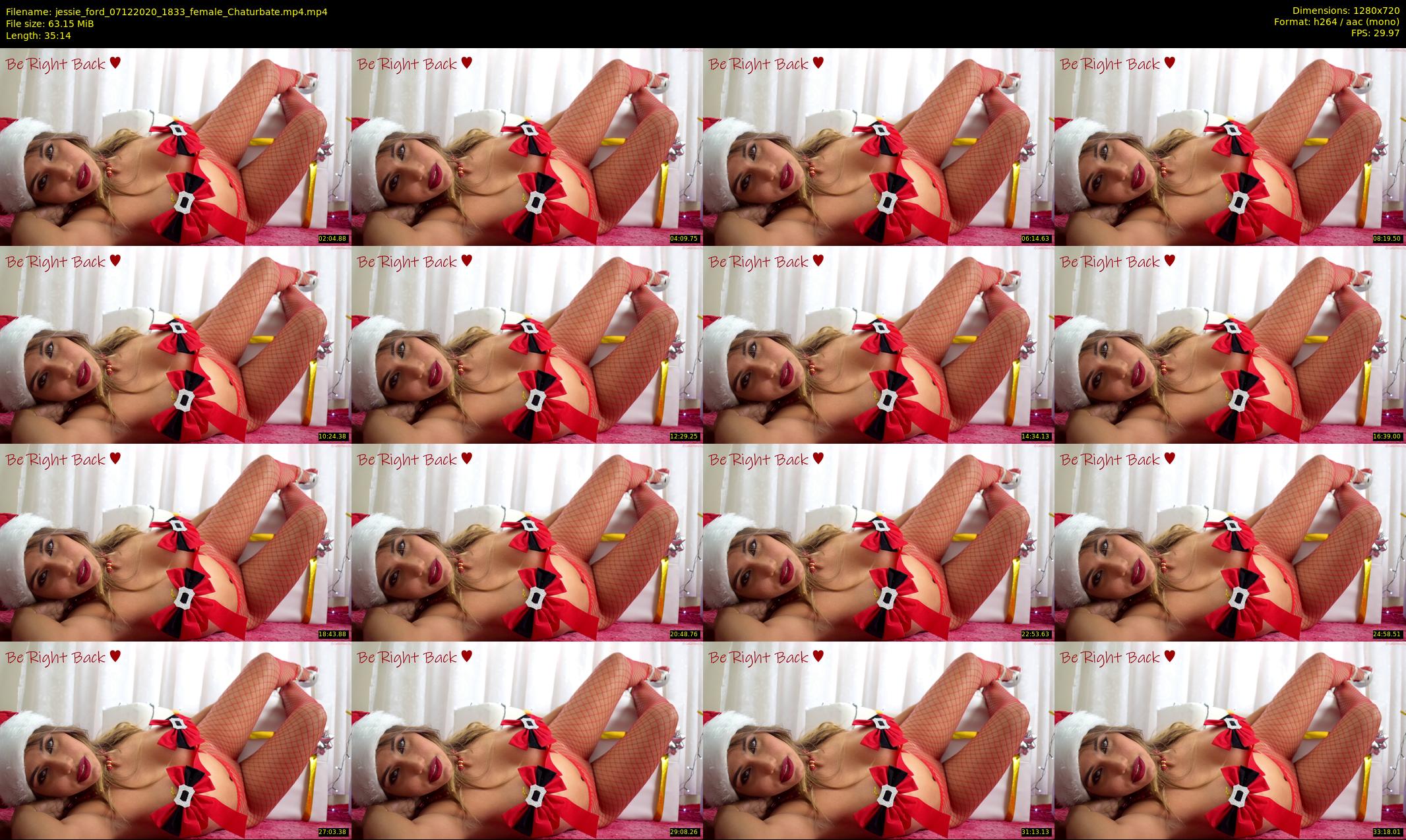 jessie_ford — 36 minute Chaturbate female cam show recording, 720p, Dec 7, 2020
