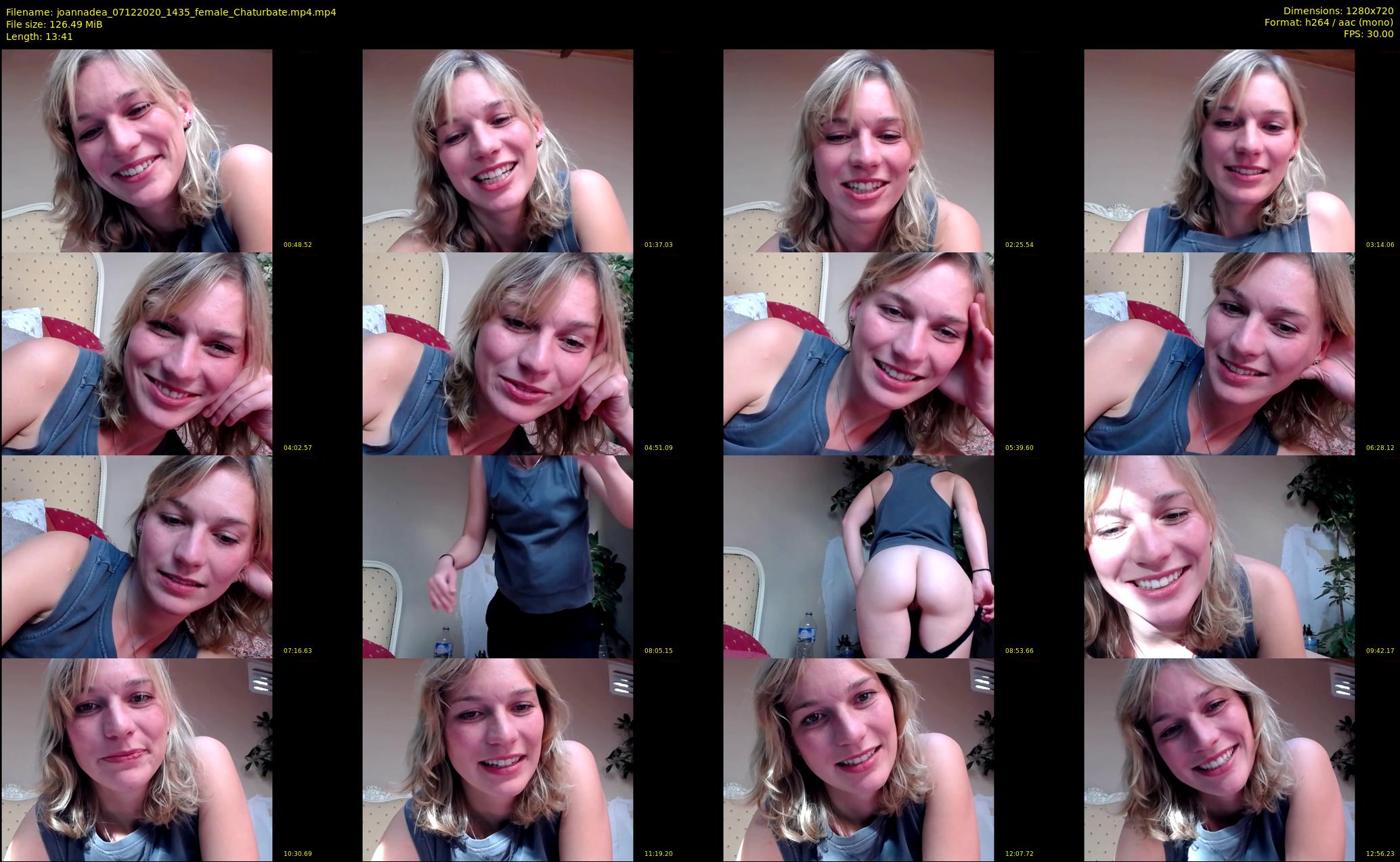 joannadea — 14 minute Chaturbate female cam show recording, 720p, Dec 7, 2020