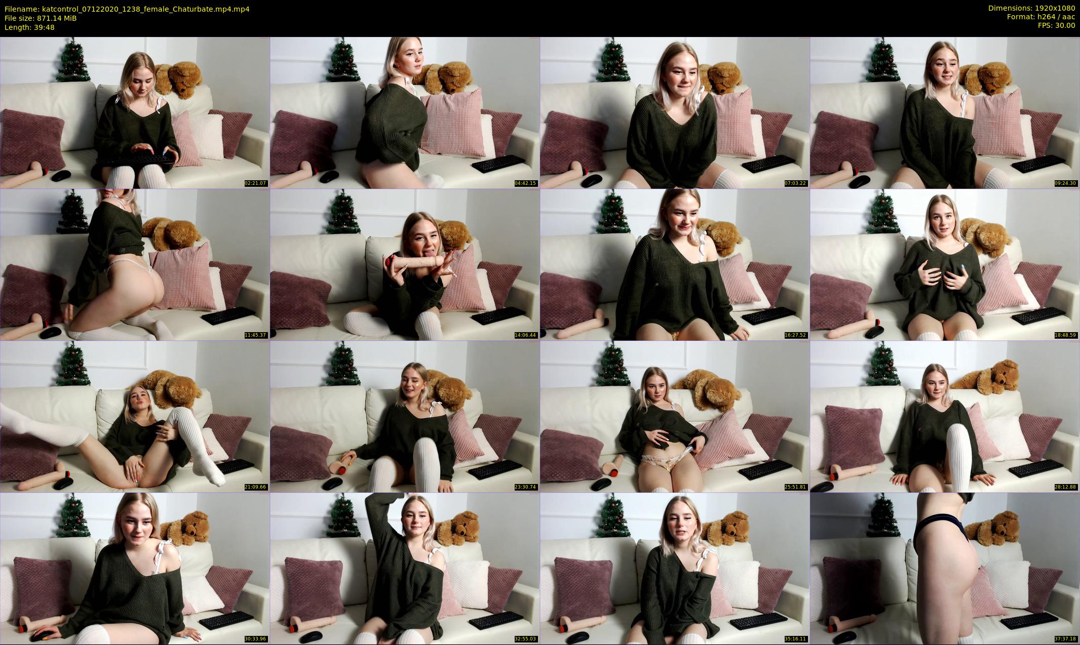 katcontrol — 40 minute Chaturbate female cam show recording, 1080p, Dec 7, 2020