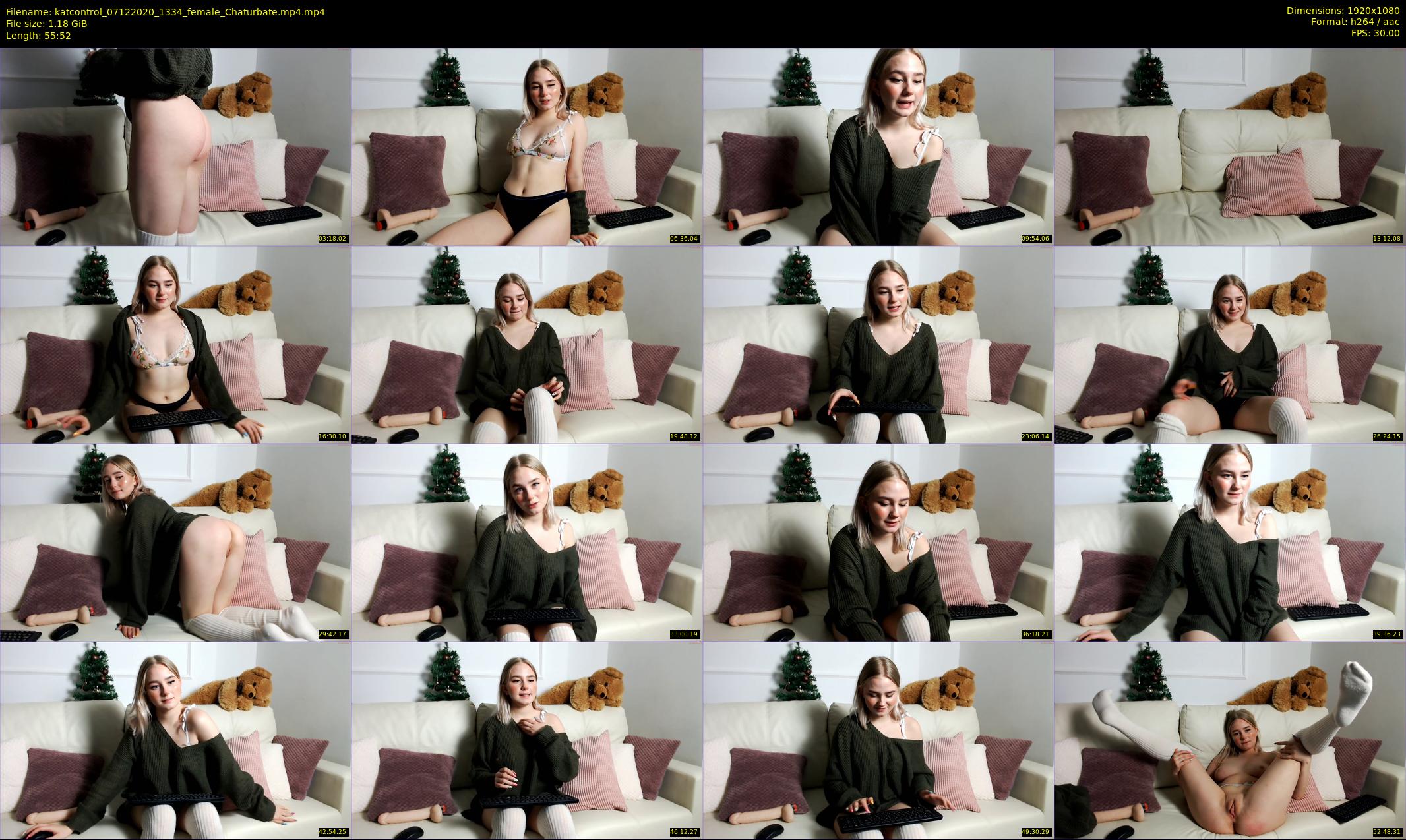 katcontrol — 56 minute Chaturbate female cam show recording, 1080p, Dec 7, 2020