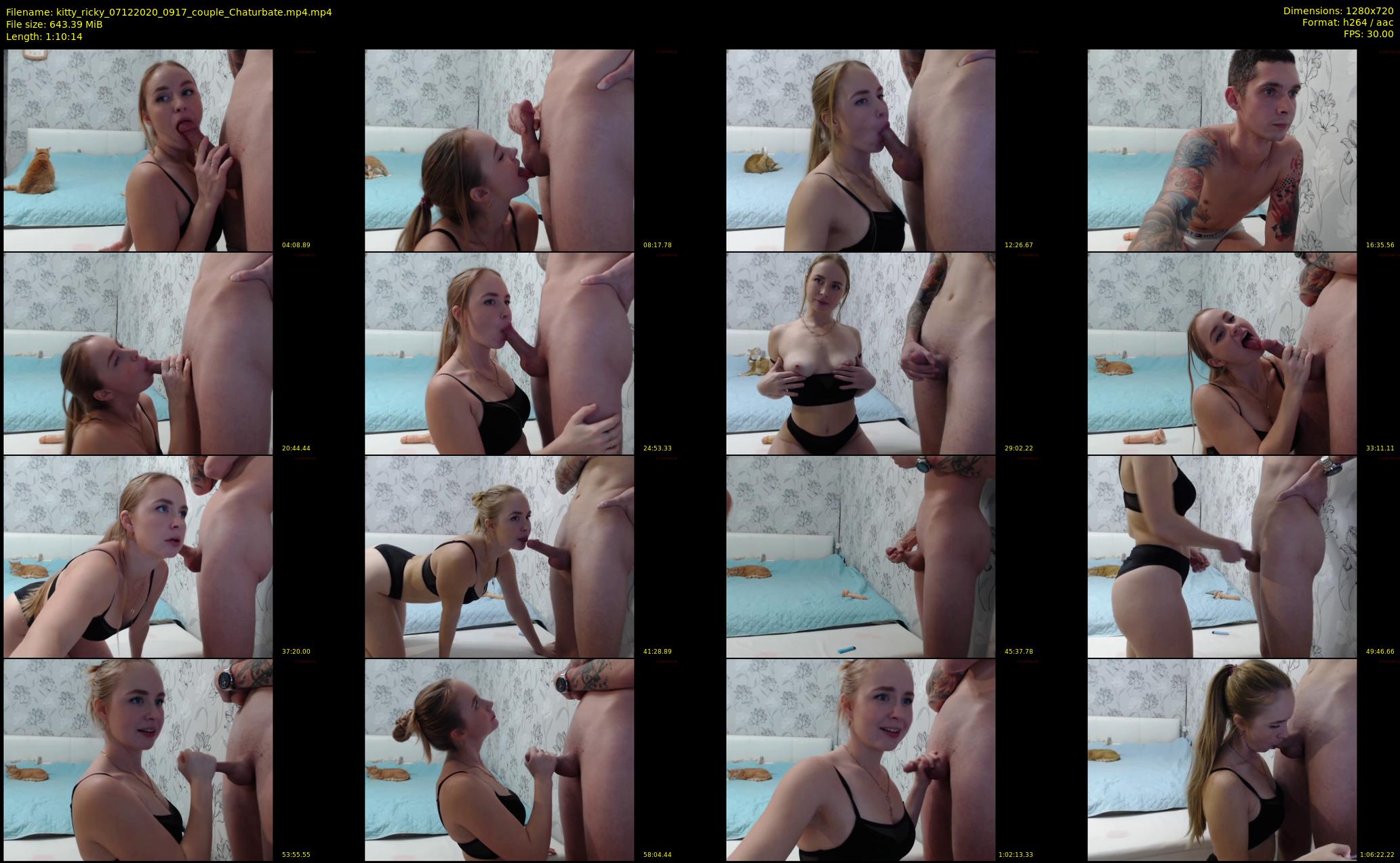 kitty_ricky — 71 minute Chaturbate couple cam show recording, 720p, Dec 7, 2020