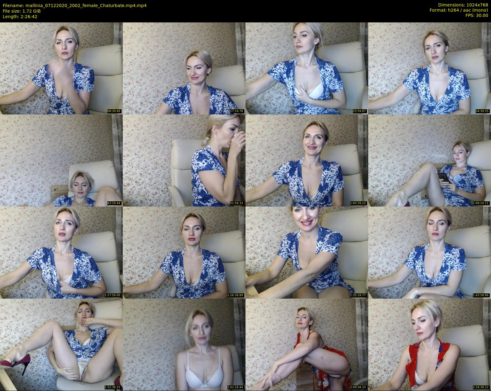 mallinia — 147 minute Chaturbate female cam show recording, 720p, Dec 7, 2020