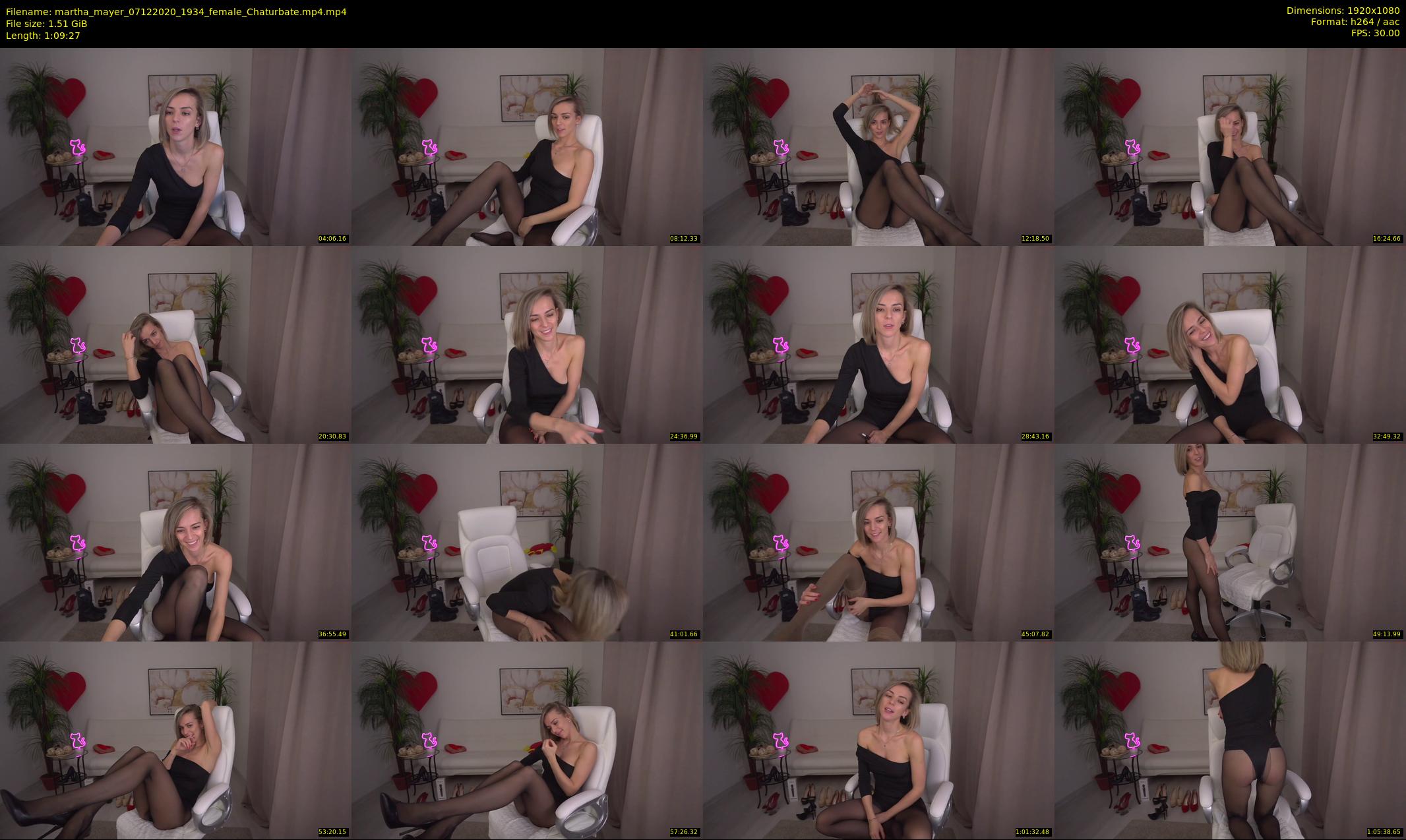 martha_mayer — 70 minute Chaturbate female cam show recording, 1080p, Dec 7, 2020