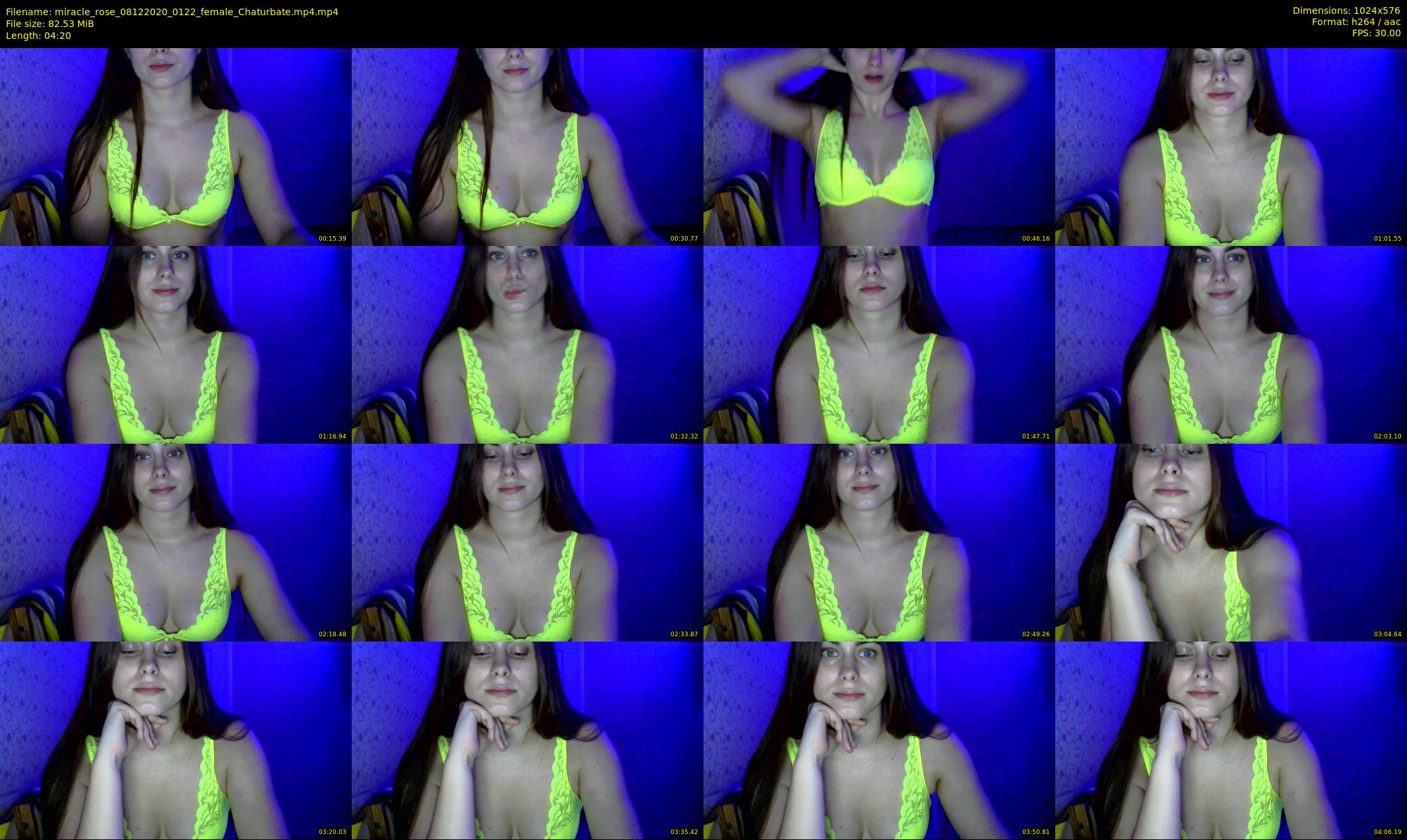 miracle_rose — 5 minute Chaturbate female cam show recording, 480p, Dec 8, 2020