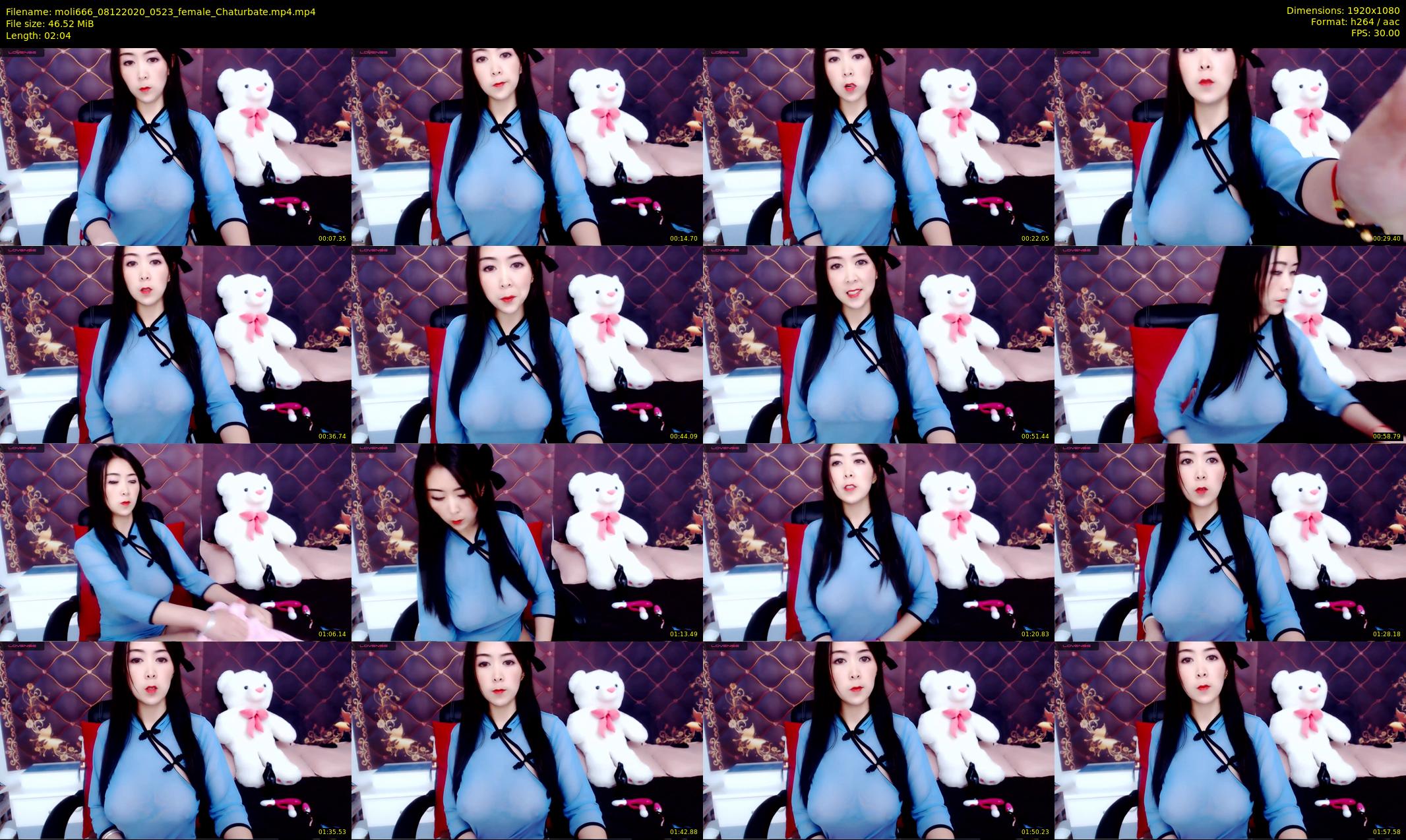 moli666 — 3 minute Chaturbate female cam show recording, 1080p, Dec 8, 2020