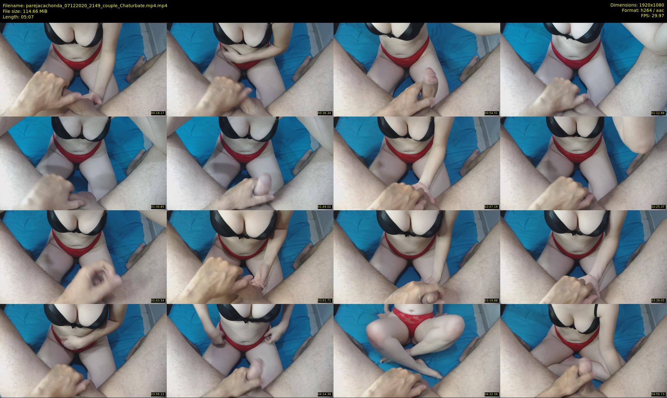 parejacachonda — 6 minute Chaturbate couple cam show recording, 1080p, Dec 7, 2020