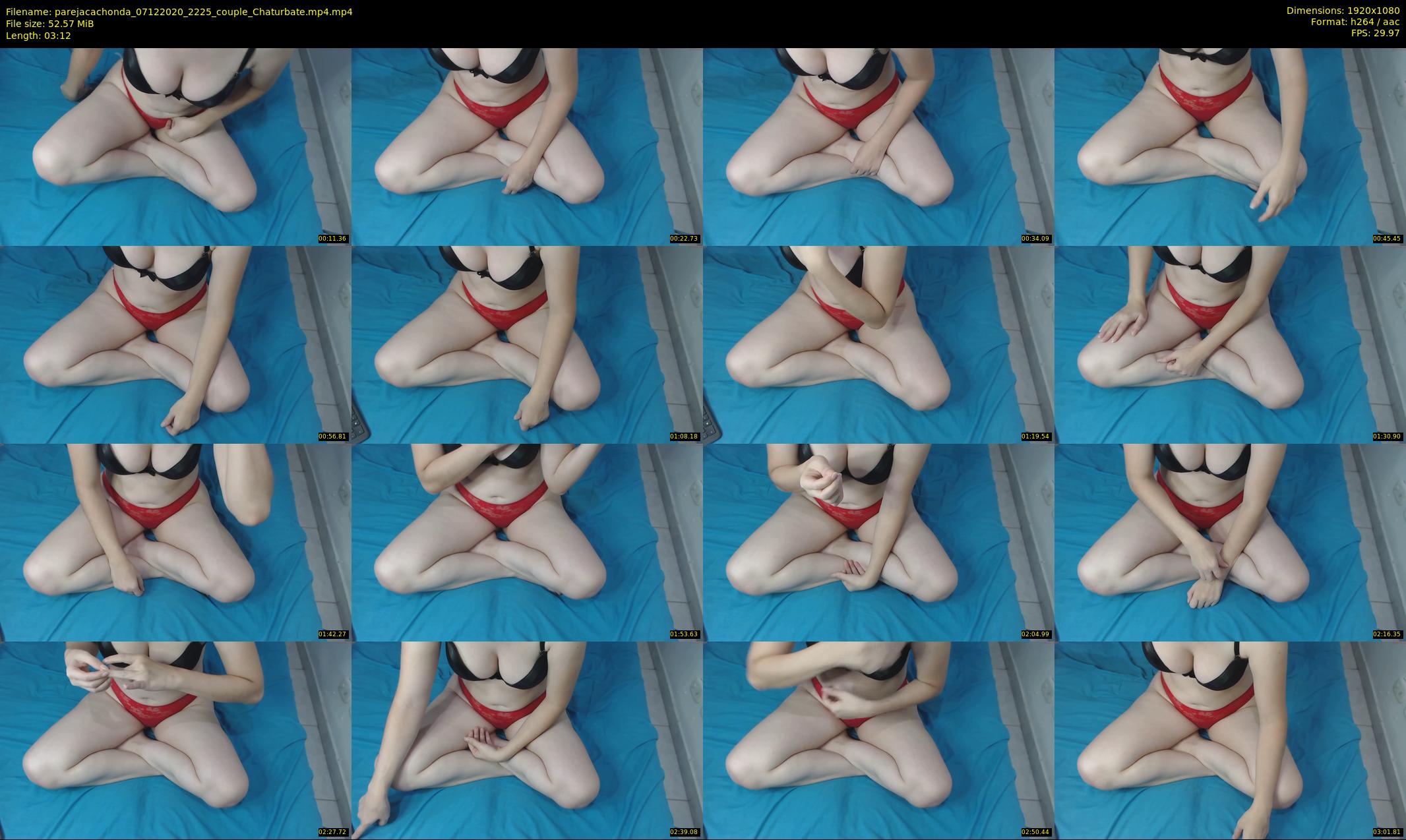 parejacachonda — 4 minute Chaturbate couple cam show recording, 1080p, Dec 7, 2020
