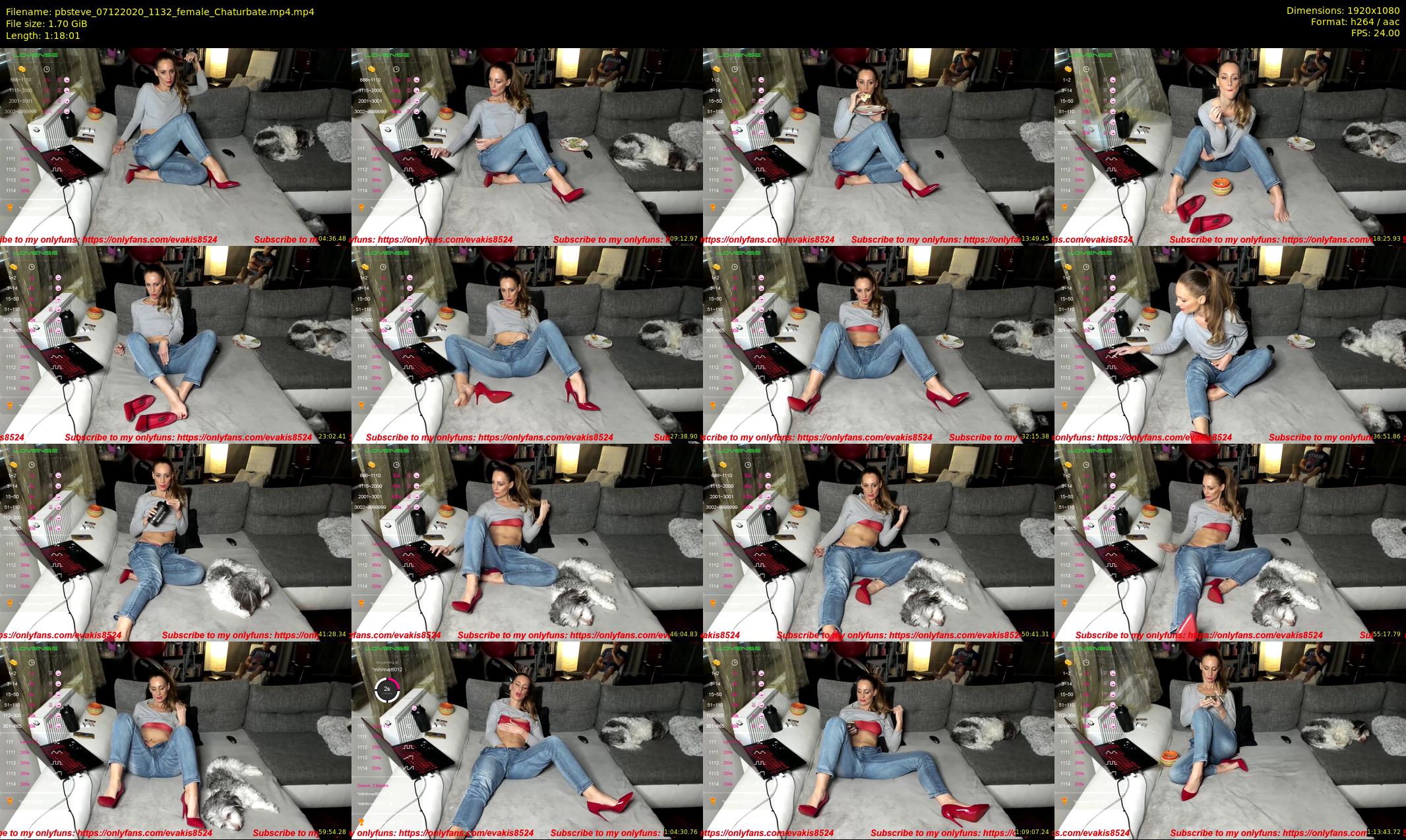 pbsteve — 79 minute Chaturbate couple cam show recording, 1080p, Dec 7, 2020