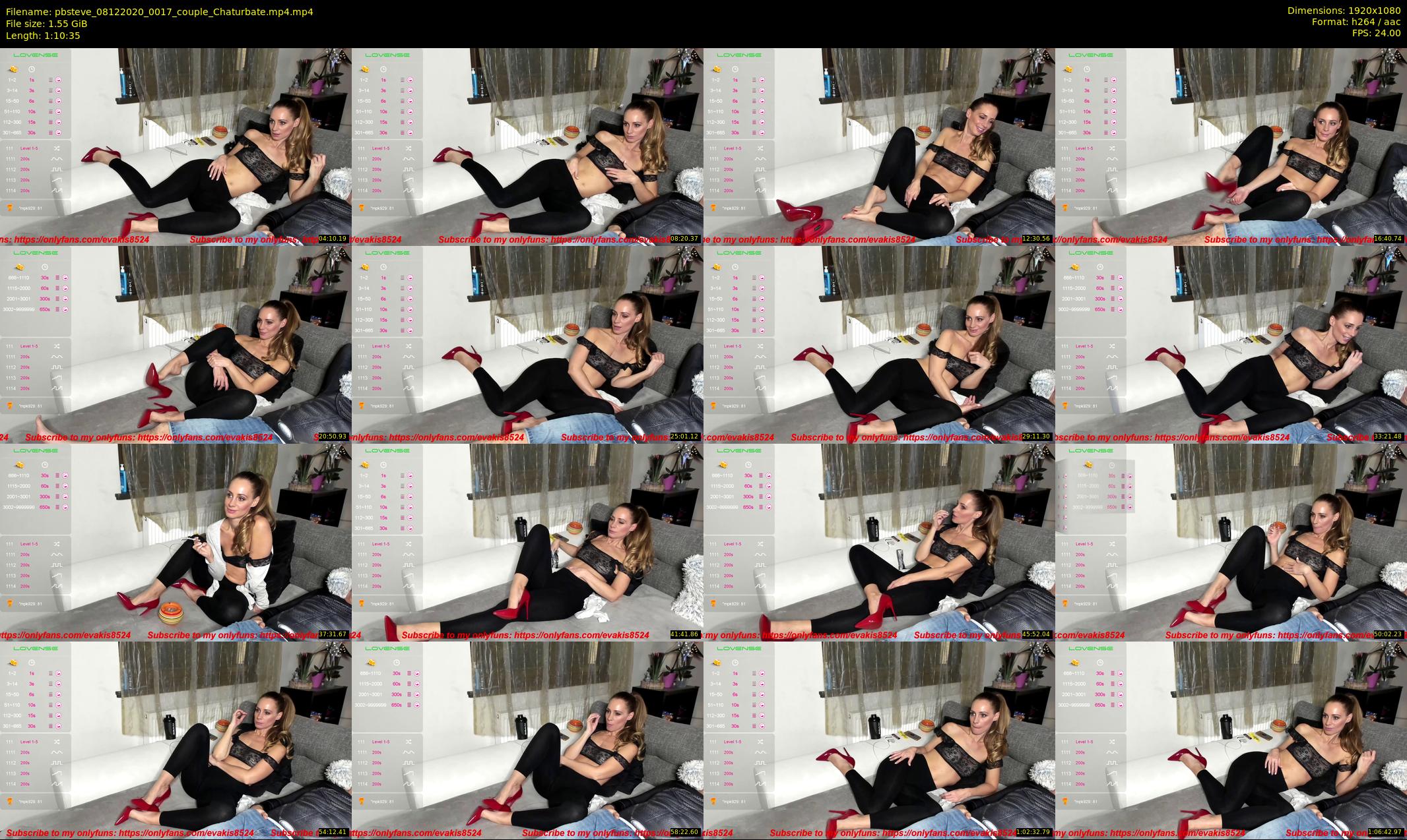 pbsteve — 71 minute Chaturbate couple cam show recording, 1080p, Dec 8, 2020