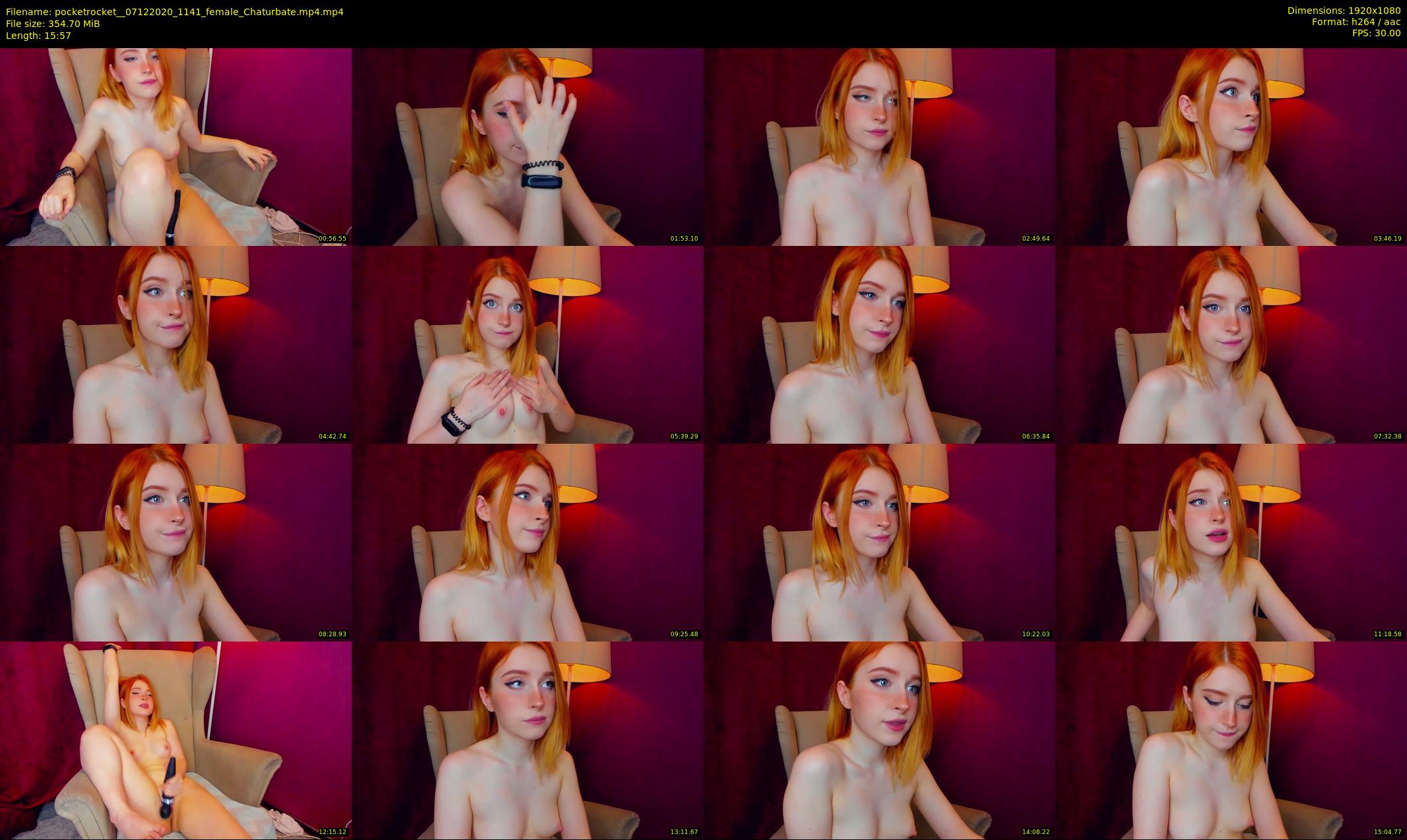 pocketrocket_ — 16 minute Chaturbate female cam show recording, 1080p, Dec 7, 2020