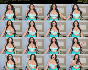 queenevamariaa — 8 minute Chaturbate female cam show recording, 720p, Dec 7, 2020