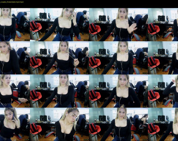 rosiehw — 33 minute Chaturbate couple cam show recording, 1080p, Dec 7, 2020