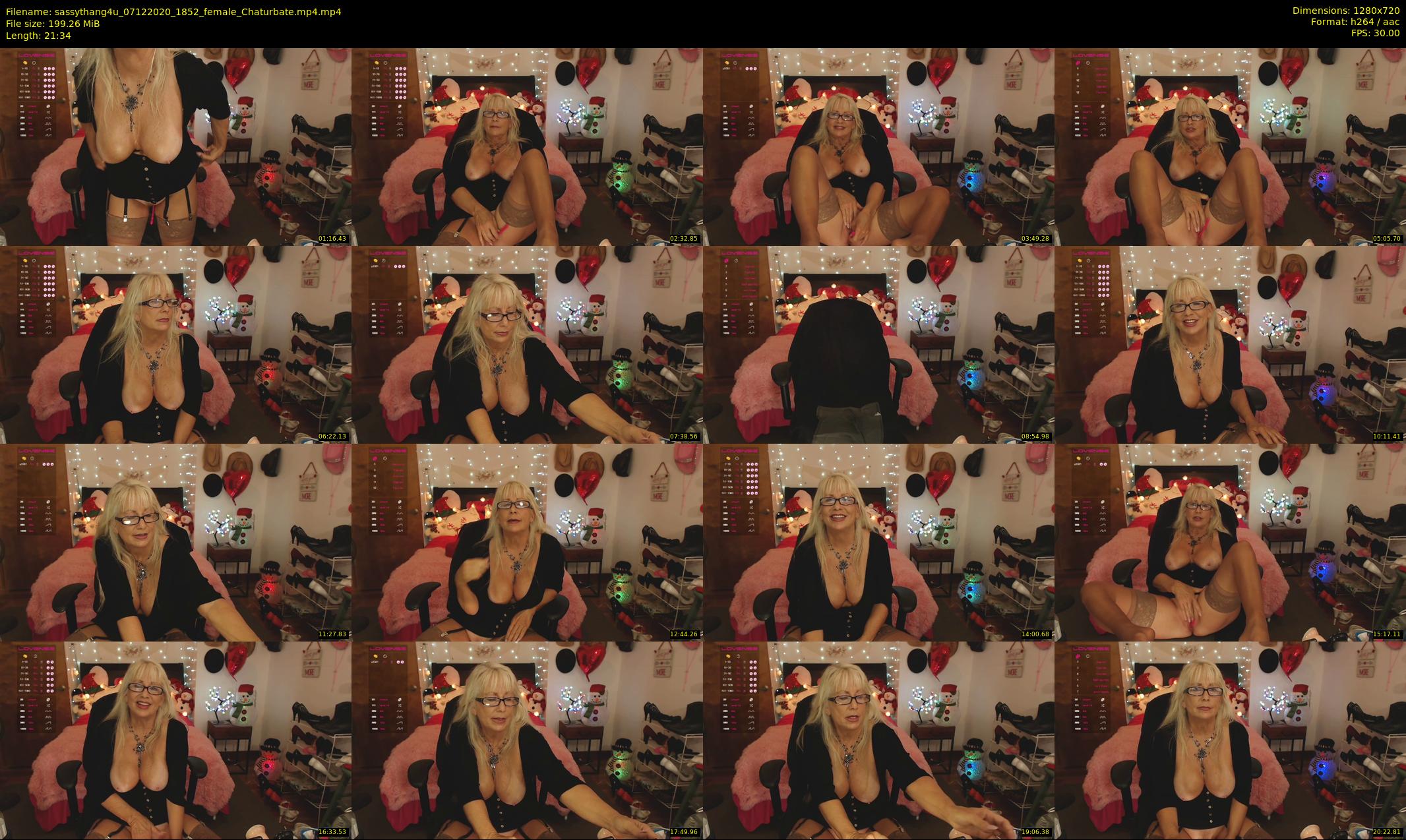 sassythang4u — 22 minute Chaturbate female cam show recording, 720p, Dec 7, 2020