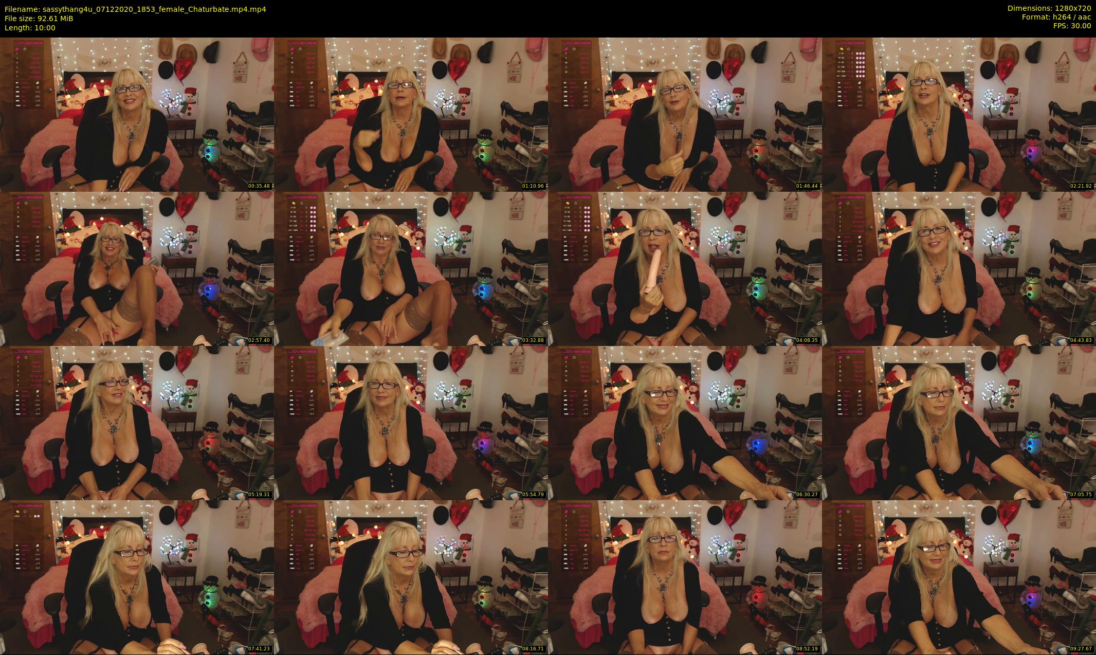 sassythang4u — 10 minute Chaturbate female cam show recording, 720p, Dec 7, 2020