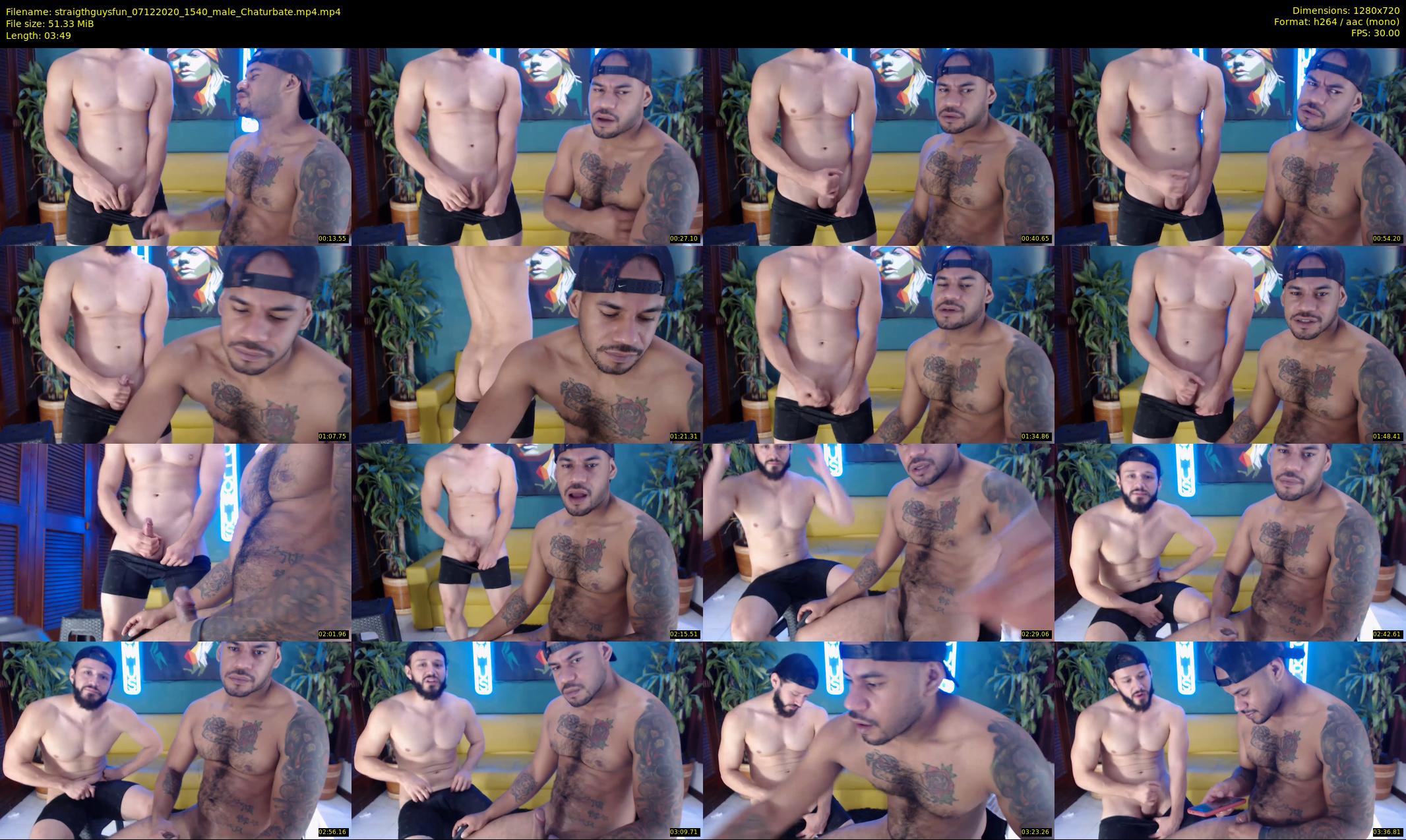 straigthguysfun — 4 minute Chaturbate male cam show recording, 720p, Dec 7, 2020