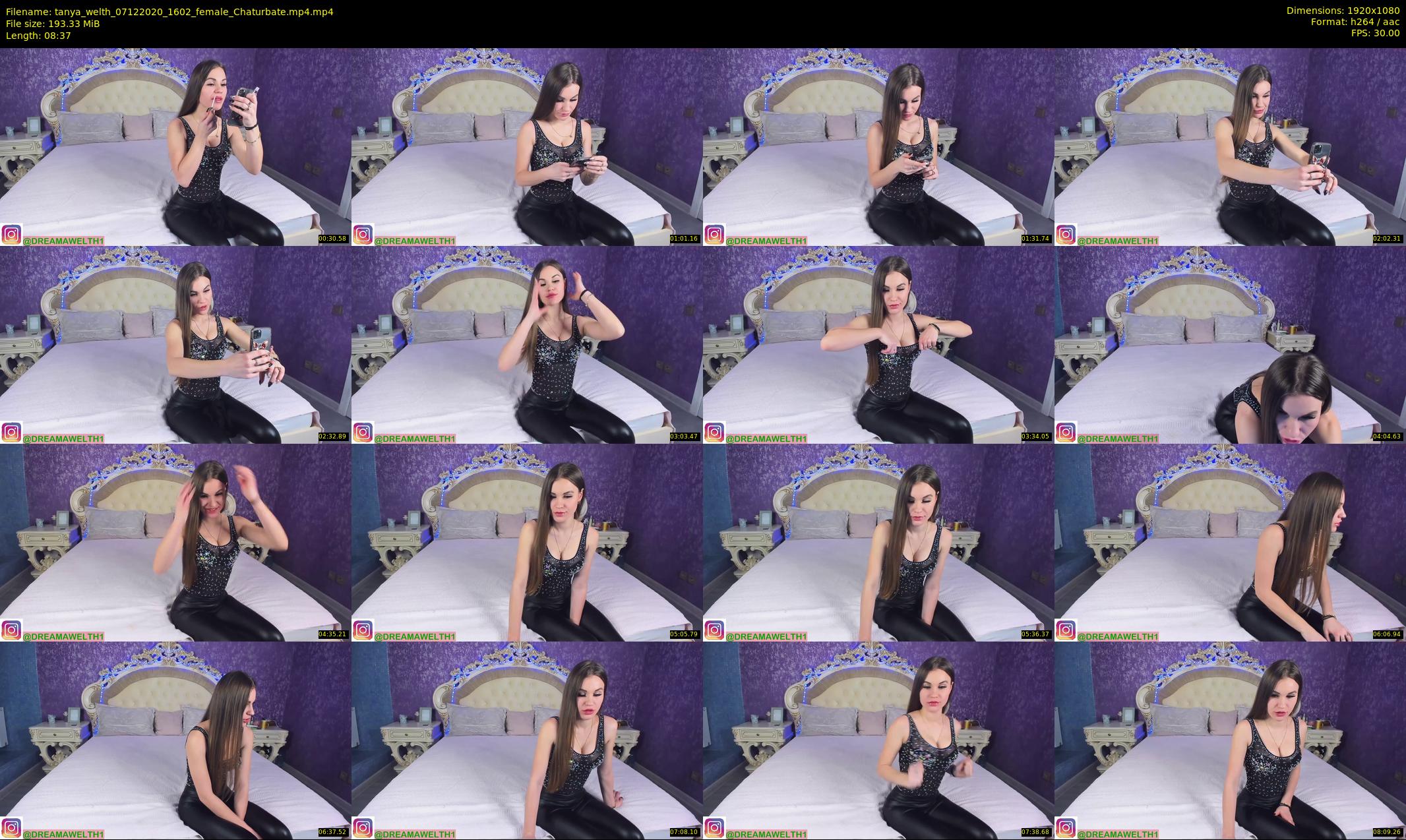 tanya_welth — 9 minute Chaturbate female cam show recording, 1080p, Dec 7, 2020