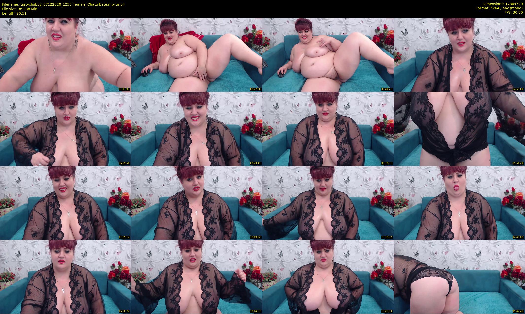 tastychubby — 21 minute Chaturbate female cam show recording, 720p, Dec 7, 2020