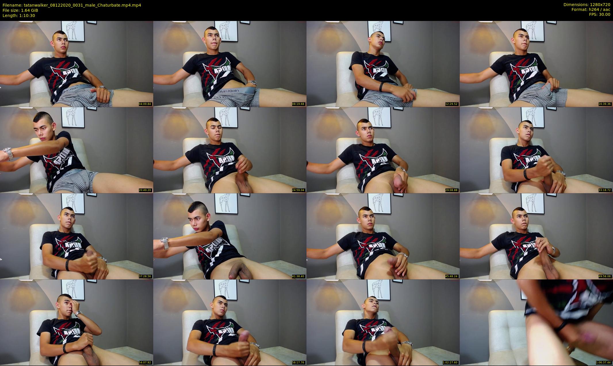 tatanwalker — 71 minute Chaturbate male cam show recording, 720p, Dec 8, 2020