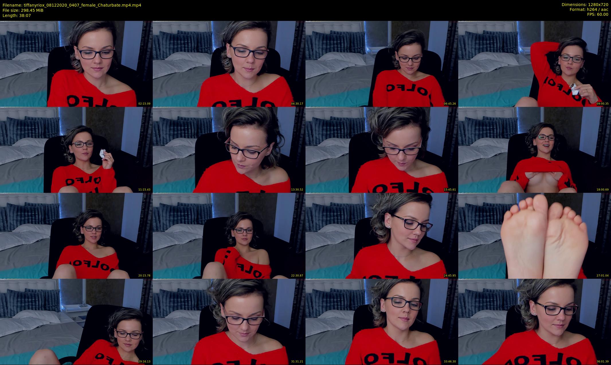 tiffanyriox — 39 minute Chaturbate female cam show recording, 720p, Dec 8, 2020
