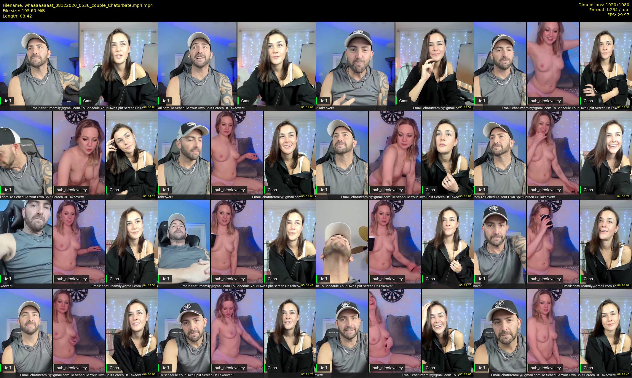 whaaaaaaaat — 9 minute Chaturbate couple cam show recording, 1080p, Dec 8, 2020