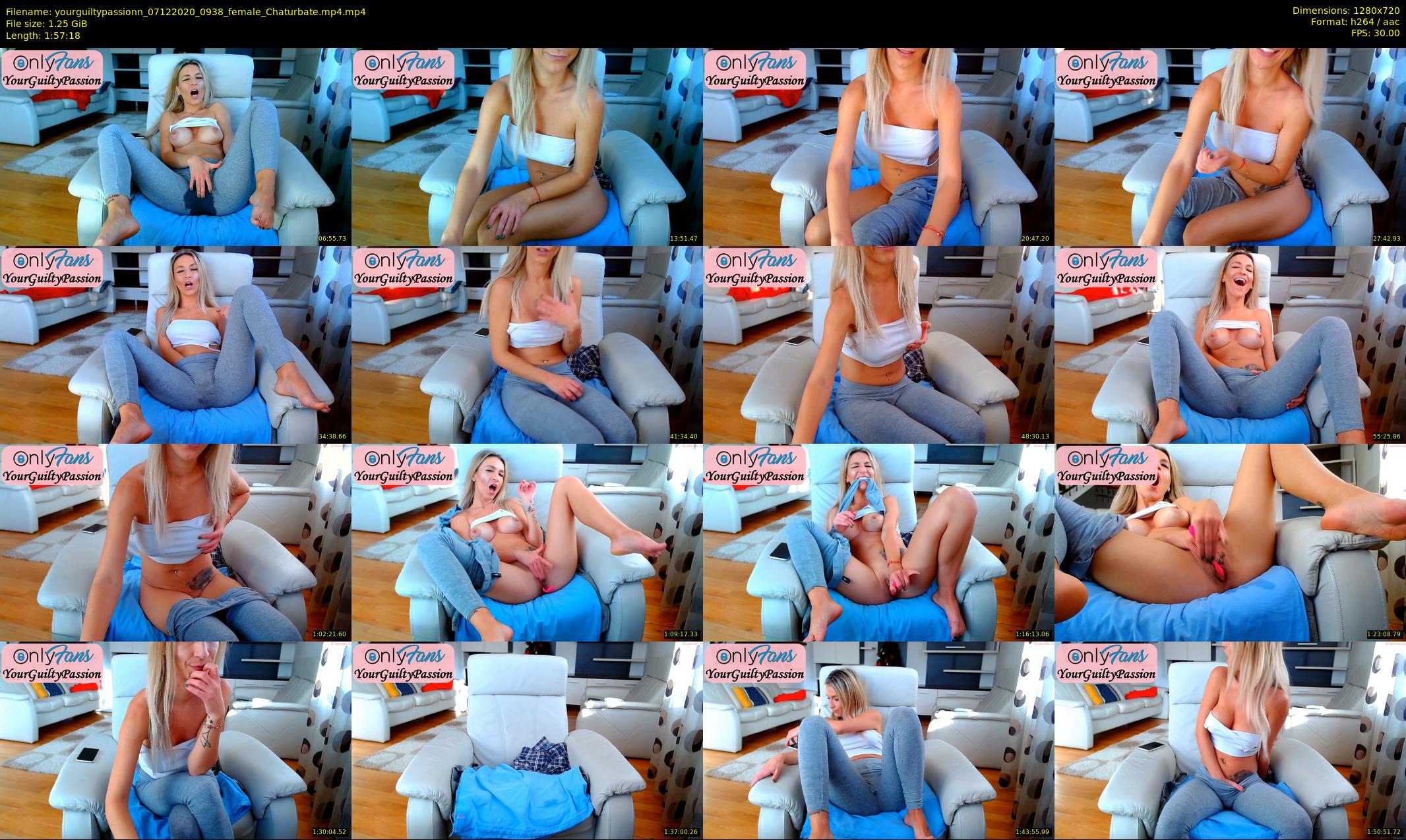 yourguiltypassionn — 118 minute Chaturbate female cam show recording, 720p, Dec 7, 2020