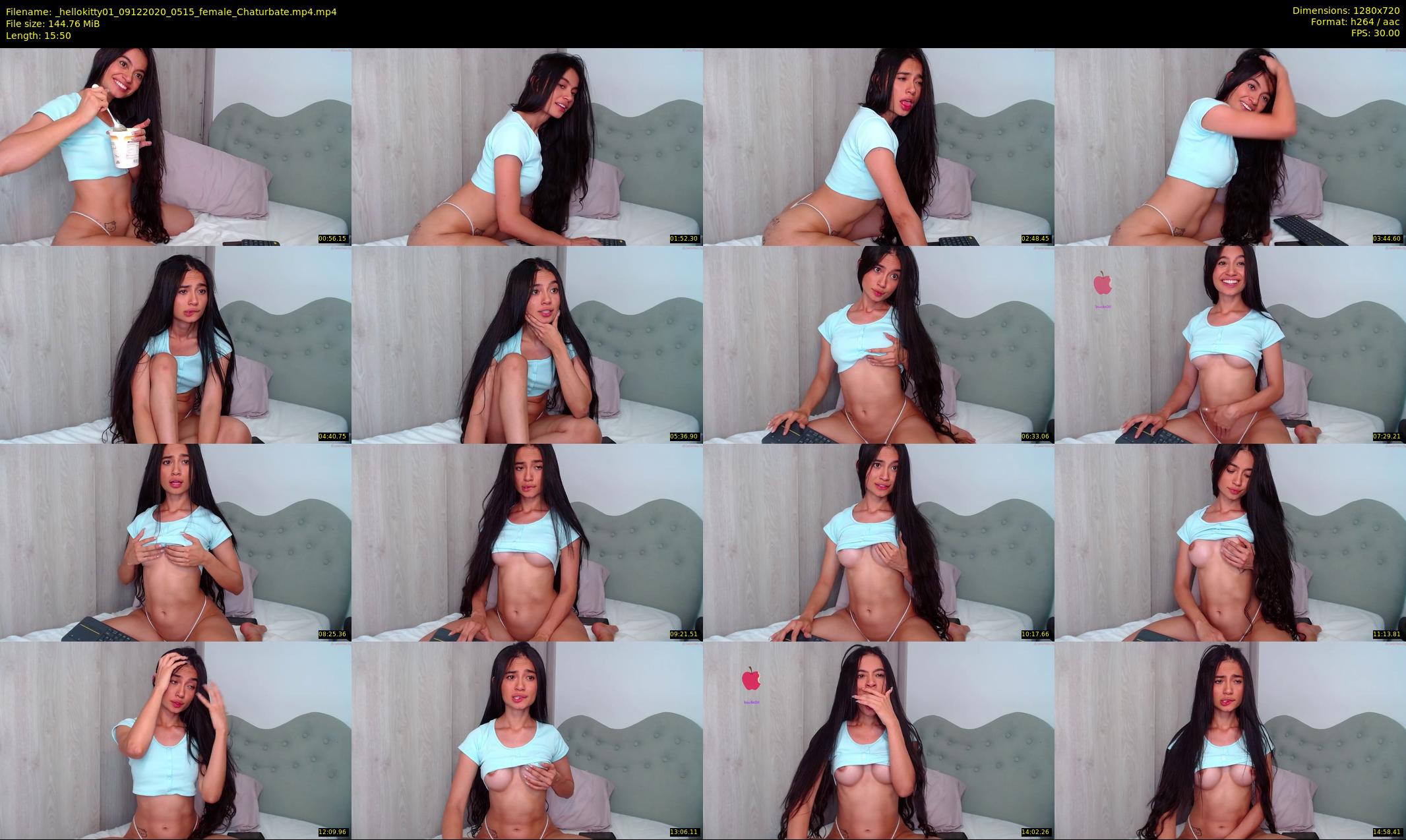 _hellokitty01 — 16 minute Chaturbate female cam show recording, 720p, Dec 9, 2020