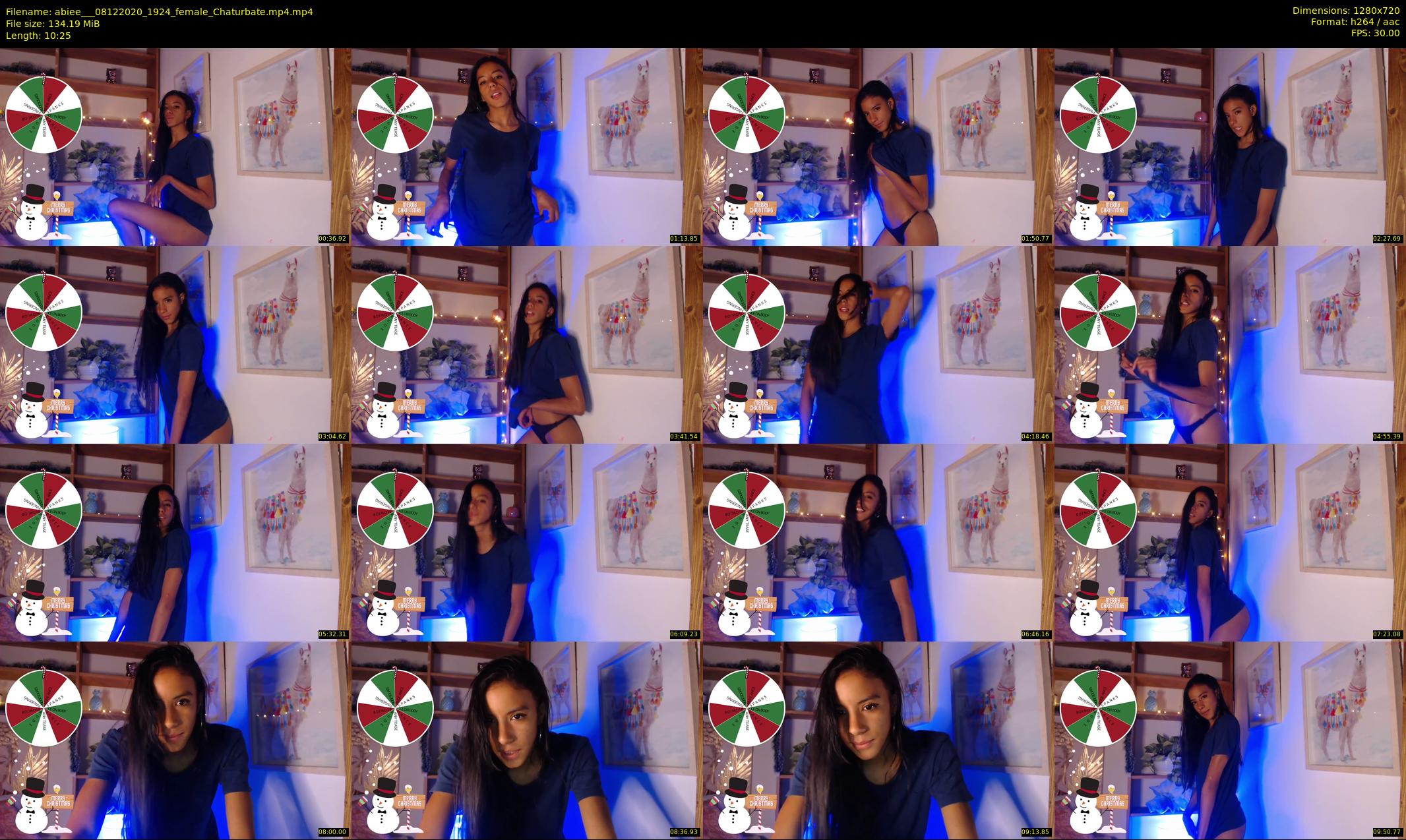 abiee__ — 11 minute Chaturbate female cam show recording, 720p, Dec 8, 2020