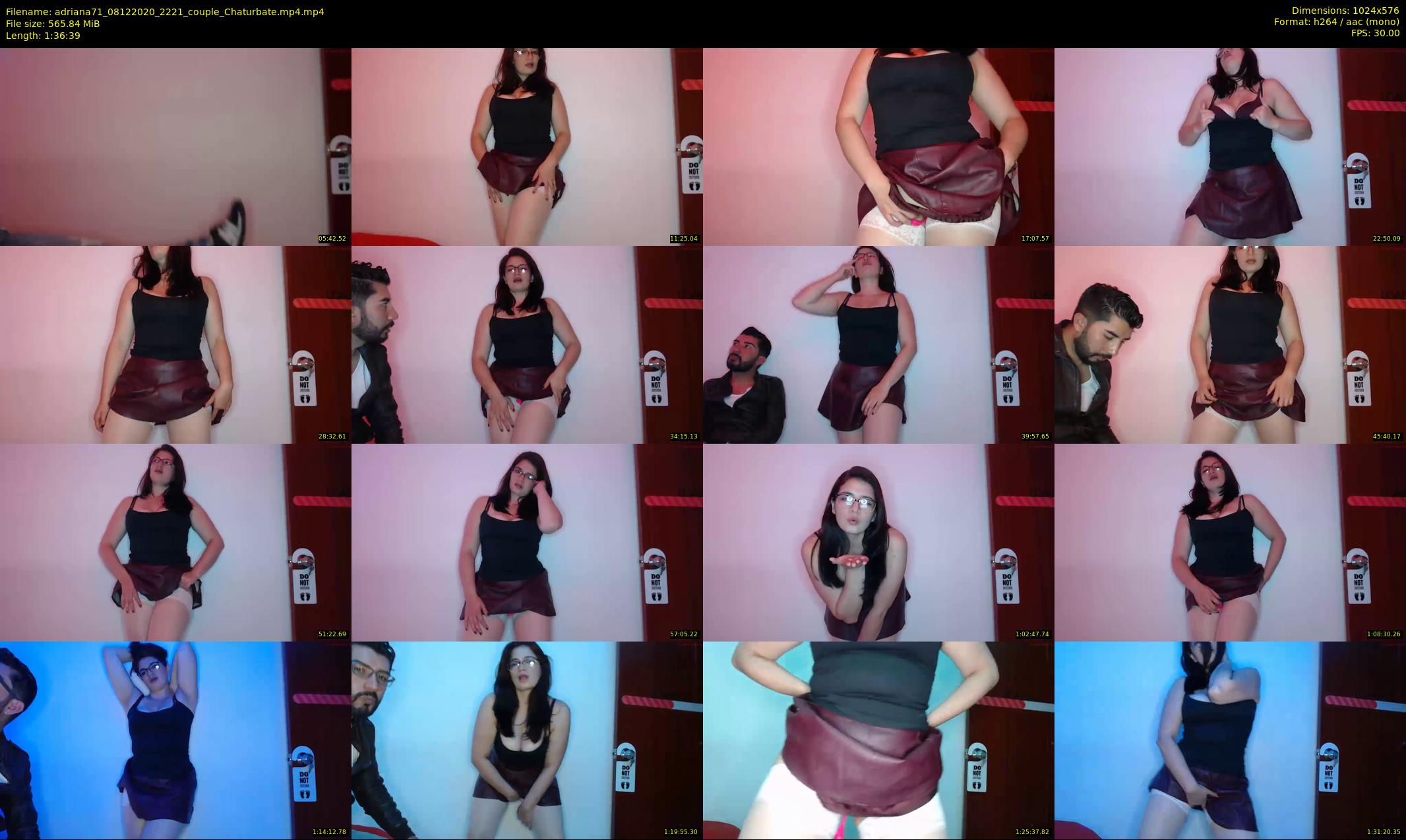 adriana71 — 97 minute Chaturbate couple cam show recording, 480p, Dec 8, 2020