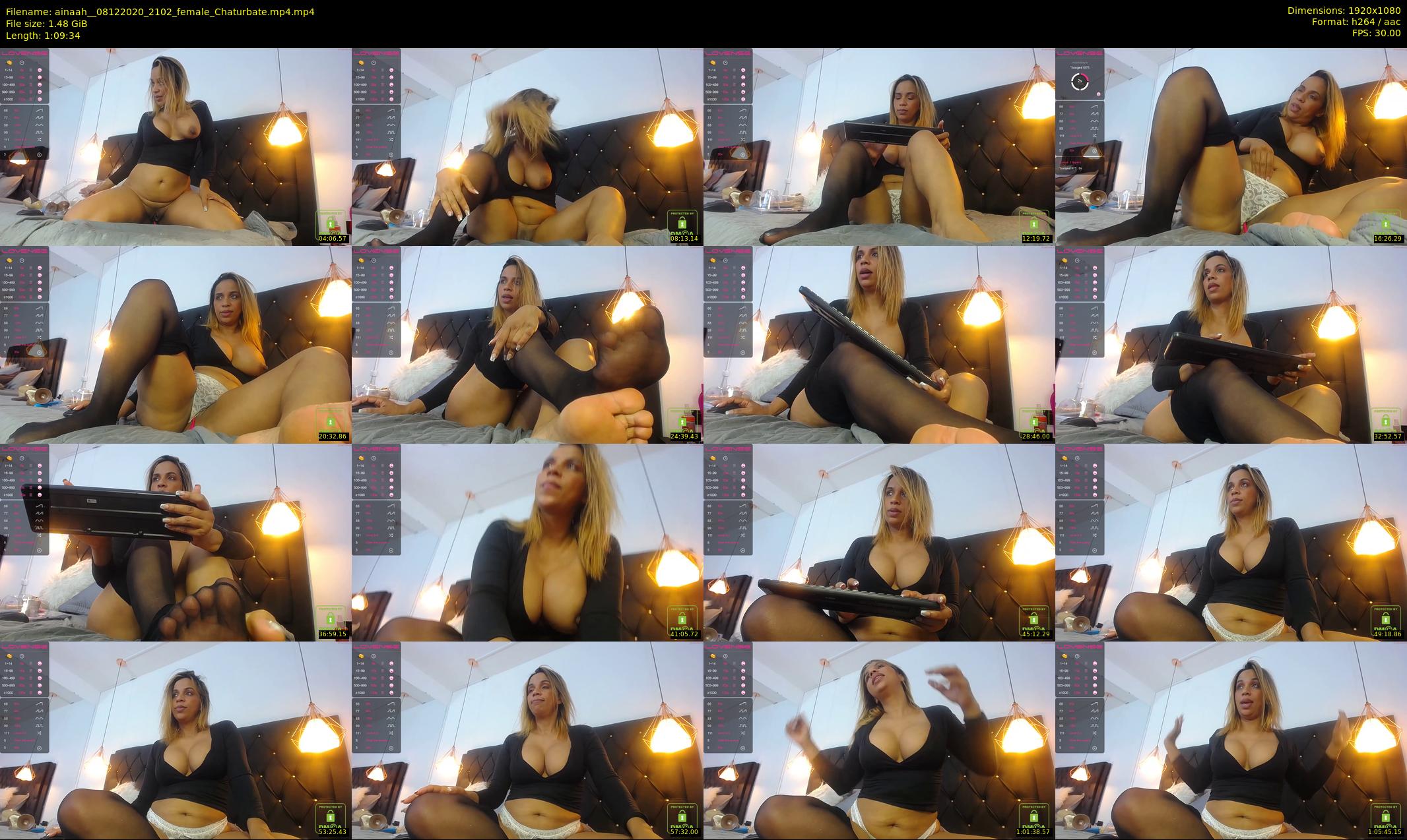 ainaah_ — 70 minute Chaturbate female cam show recording, 1080p, Dec 8, 2020