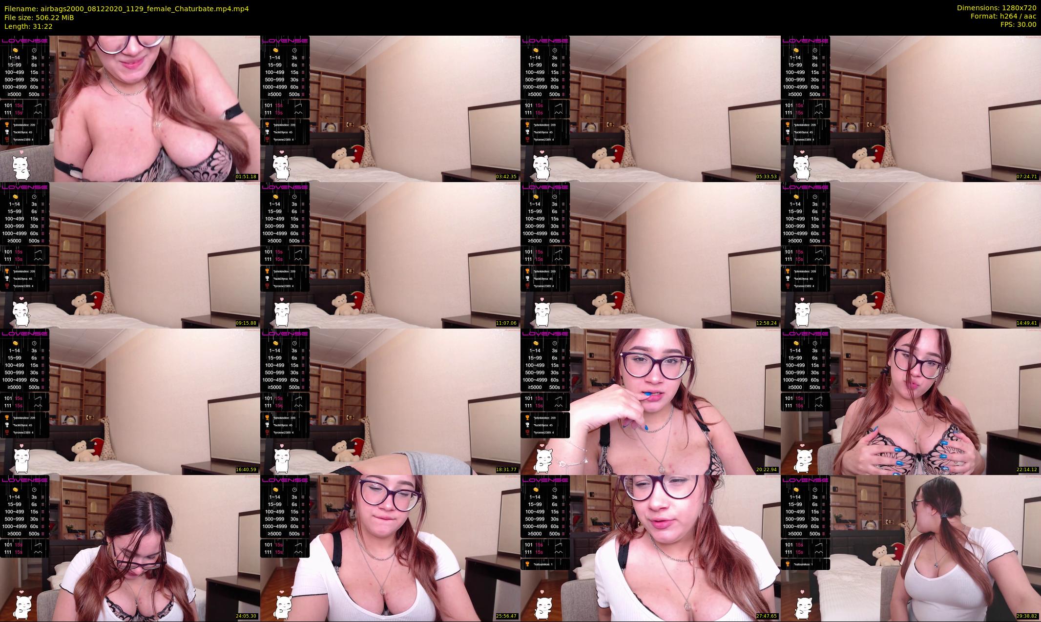 airbags2000 — 32 minute Chaturbate female cam show recording, 720p, Dec 8, 2020