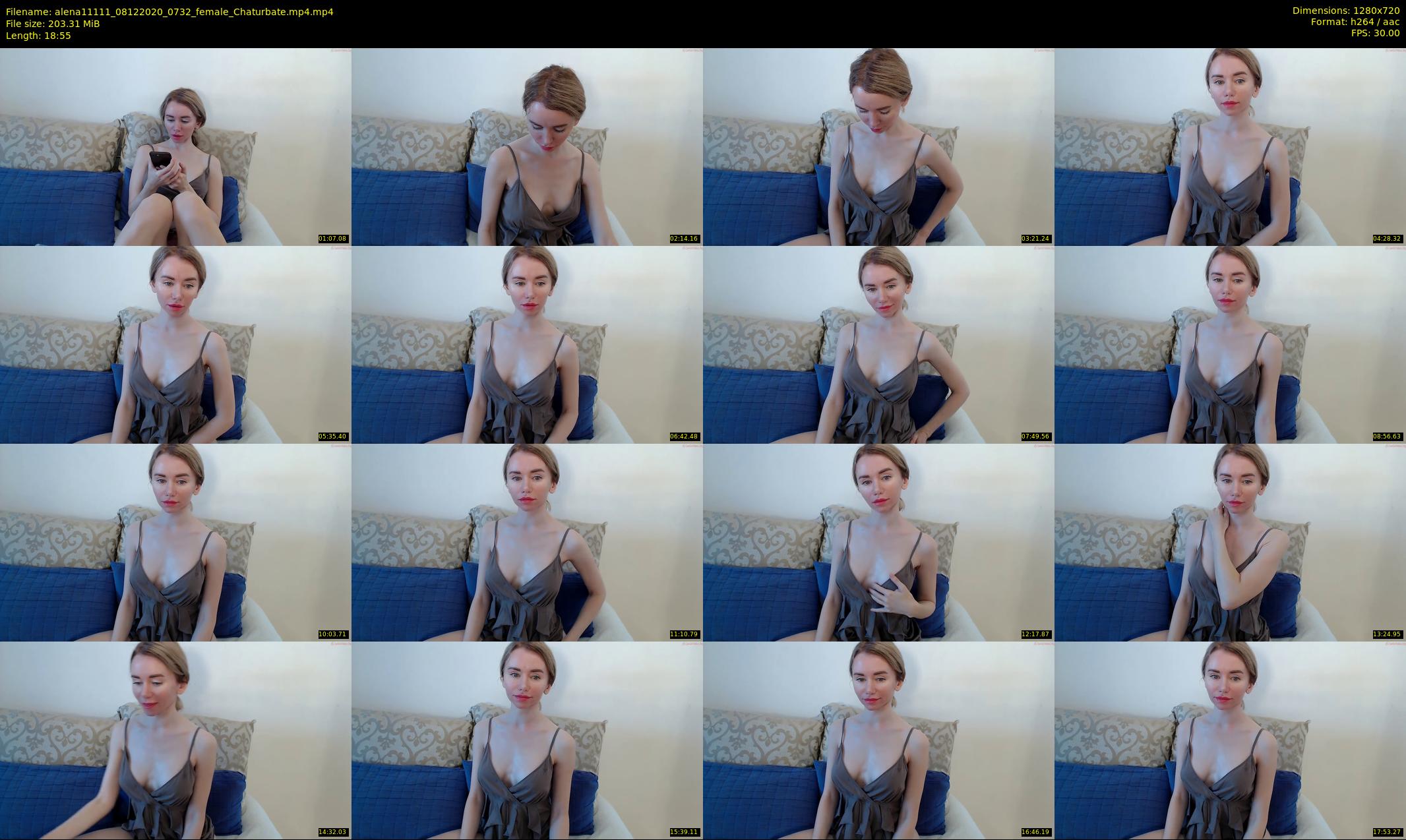 alena11111 — 19 minute Chaturbate female cam show recording, 720p, Dec 8, 2020