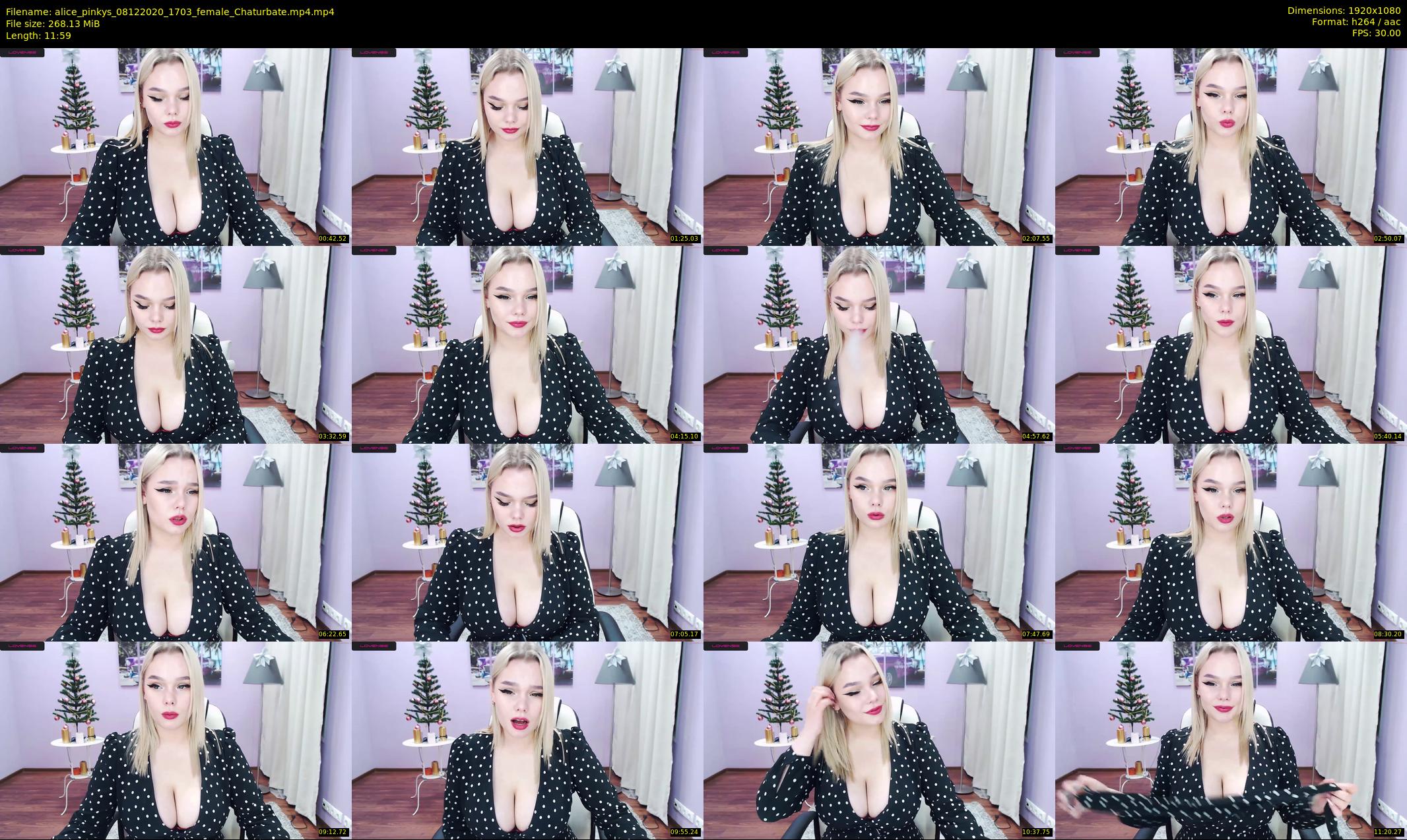 alice_pinkys — 12 minute Chaturbate female cam show recording, 1080p, Dec 8, 2020