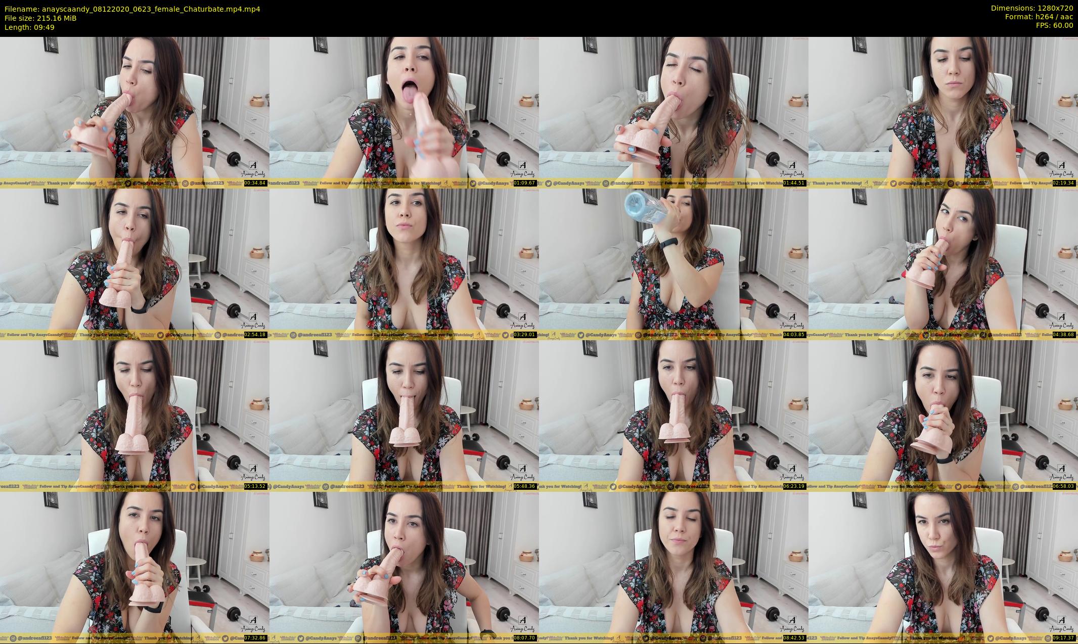 anayscaandy — 10 minute Chaturbate female cam show recording, 720p, Dec 8, 2020