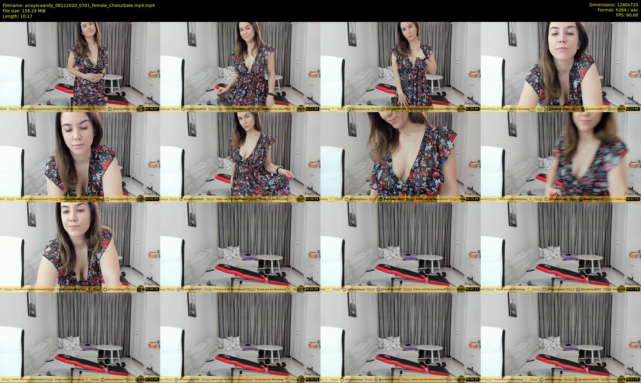 anayscaandy — 11 minute Chaturbate female cam show recording, 720p, Dec 8, 2020