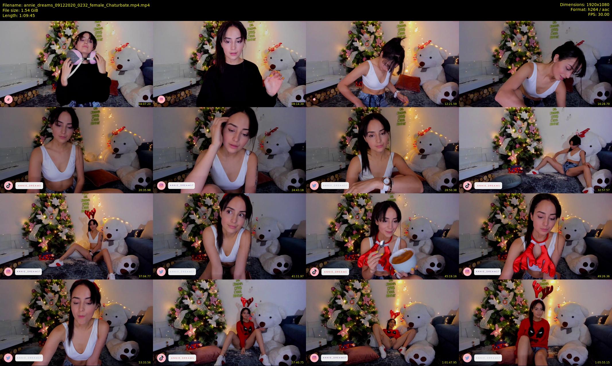annie_dreams — 70 minute Chaturbate female cam show recording, 1080p, Dec 9, 2020