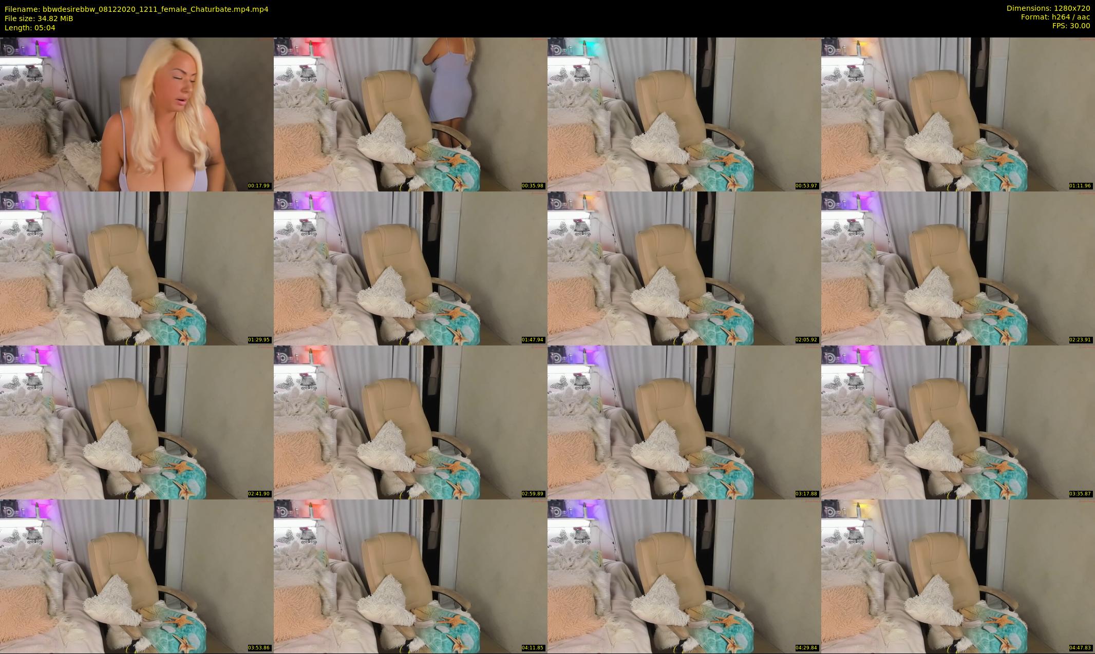bbwdesirebbw — 6 minute Chaturbate female cam show recording, 720p, Dec 8, 2020