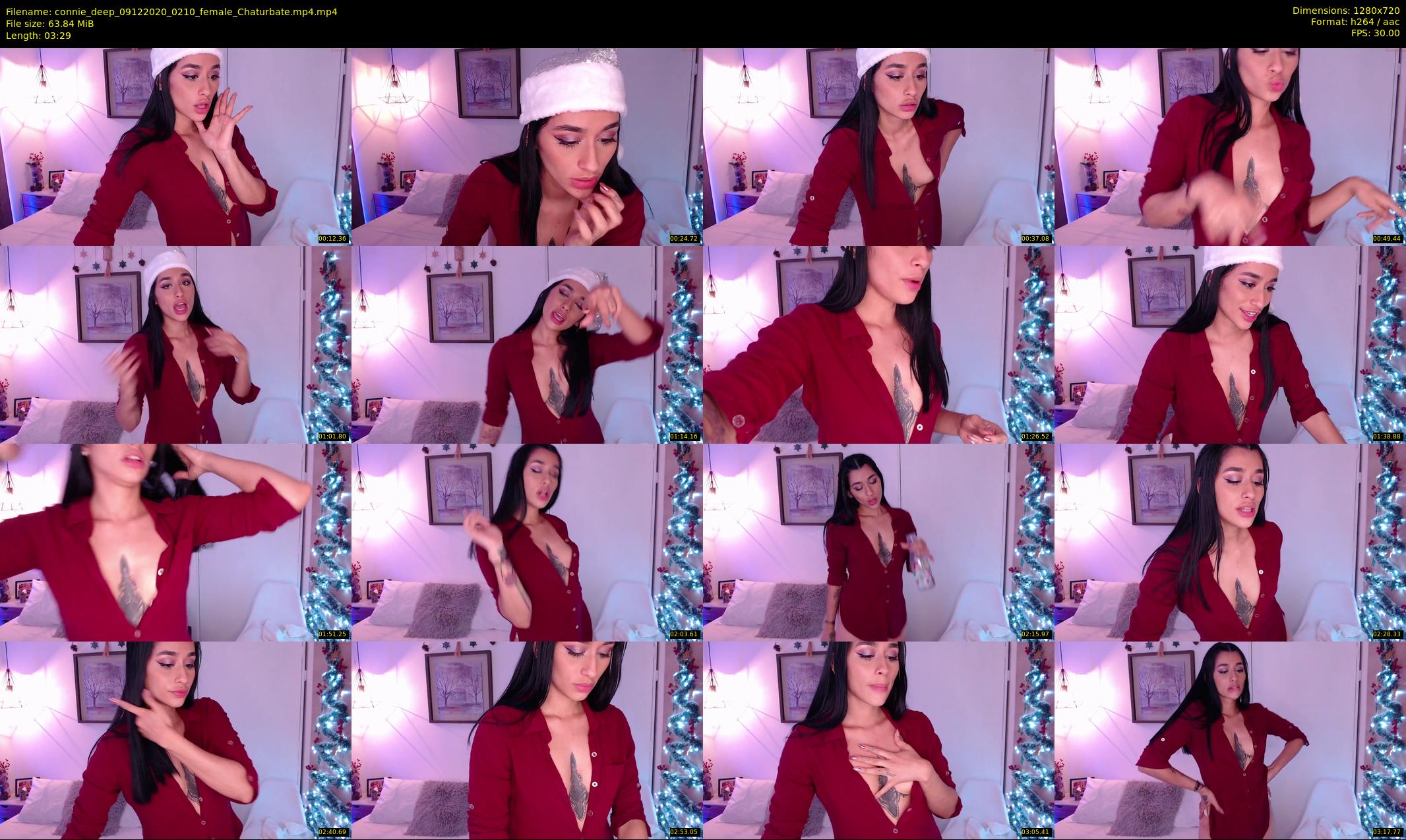 connie_deep — 4 minute Chaturbate female cam show recording, 720p, Dec 9, 2020