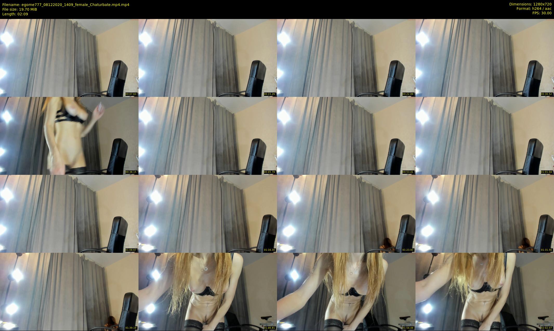 egome777 — 3 minute Chaturbate female cam show recording, 720p, Dec 8, 2020