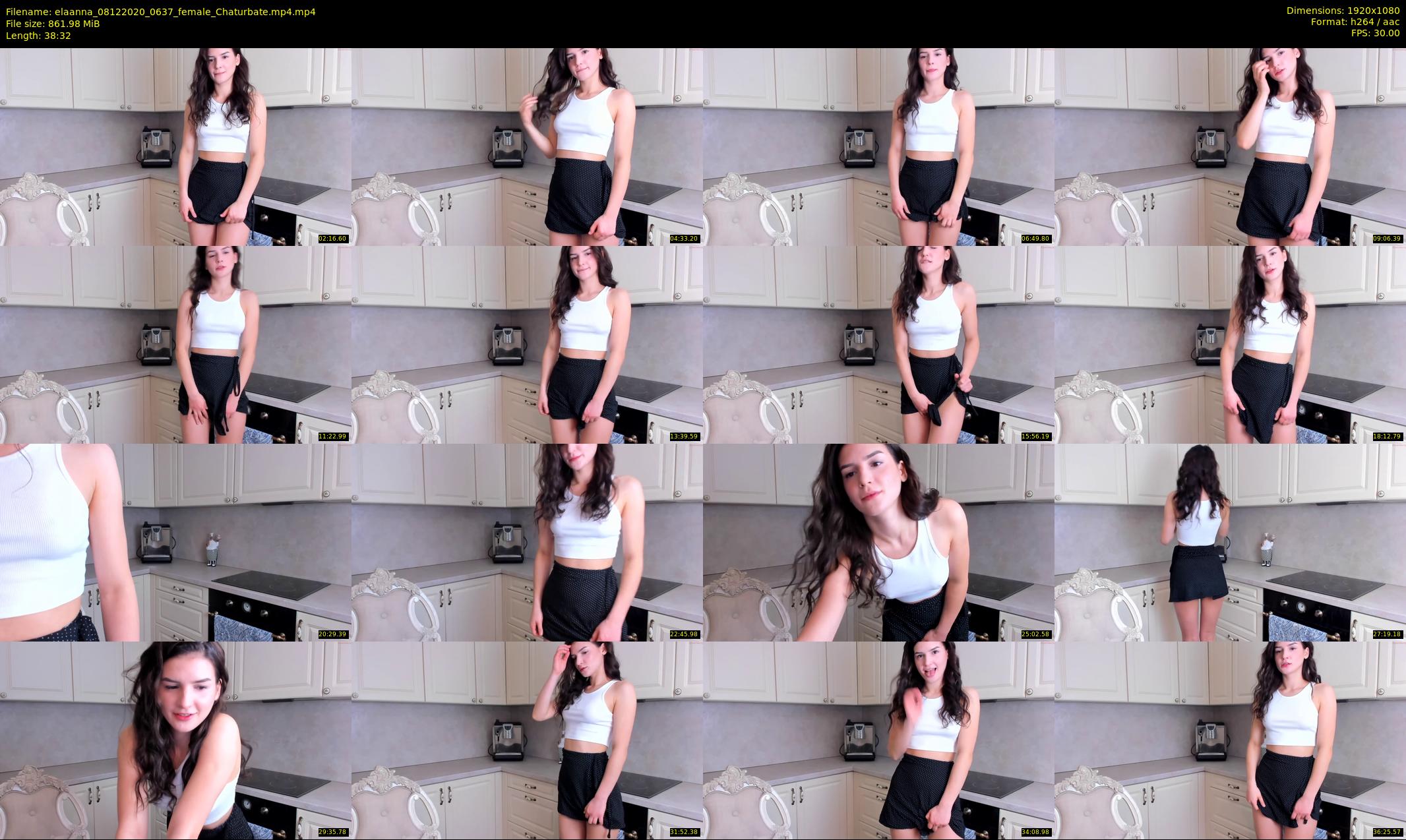 elaanna — 39 minute Chaturbate female cam show recording, 1080p, Dec 8, 2020